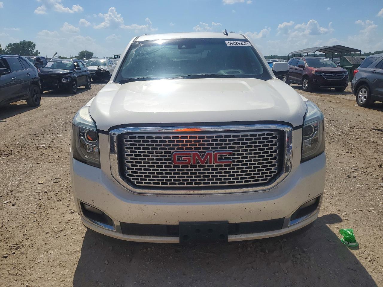 2015 Gmc Yukon Denali White vin: 1GKS2CKJ9FR134959