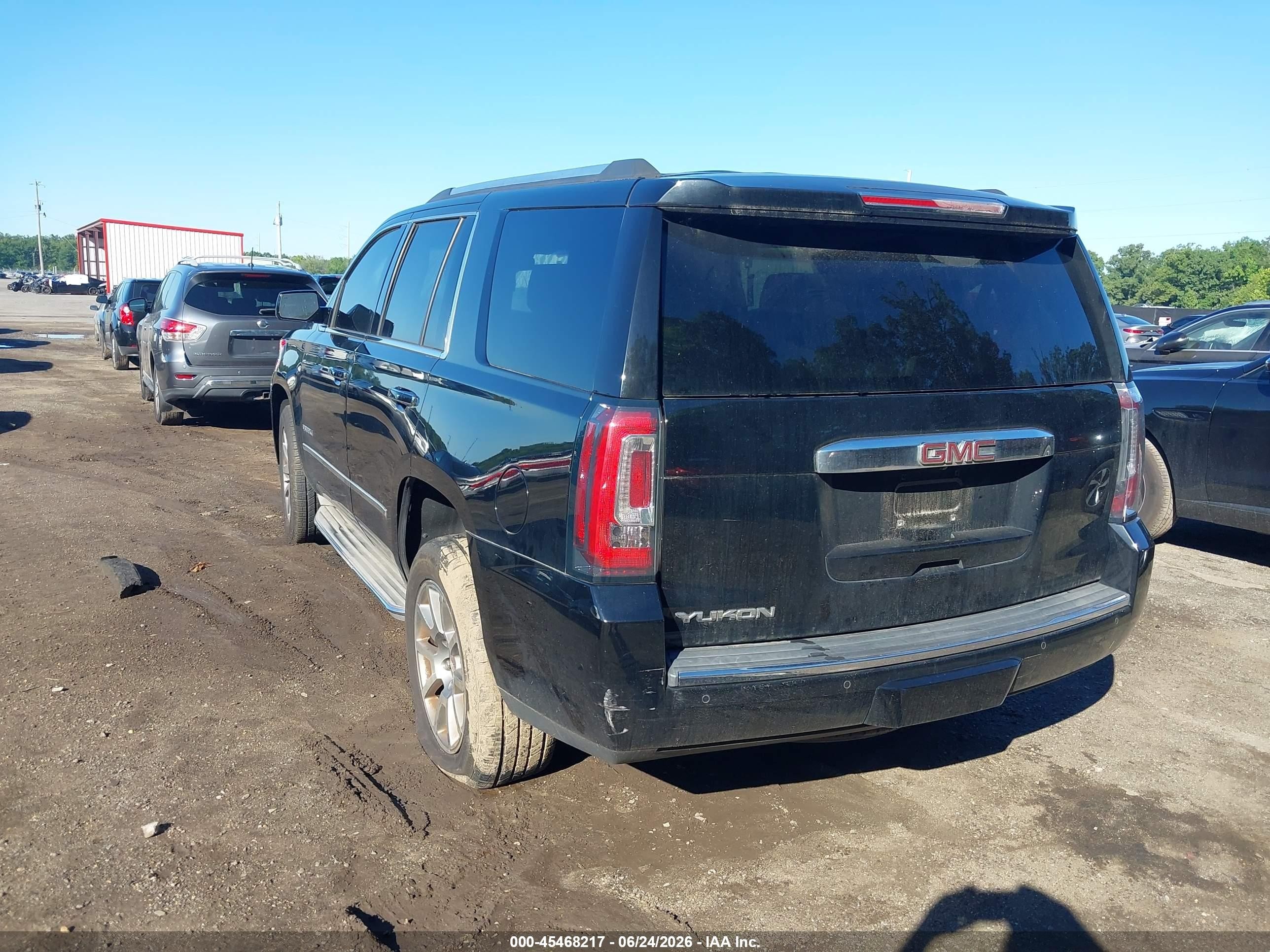 2015 Gmc Yukon Denali Черный vin: 1GKS2CKJ9FR287955