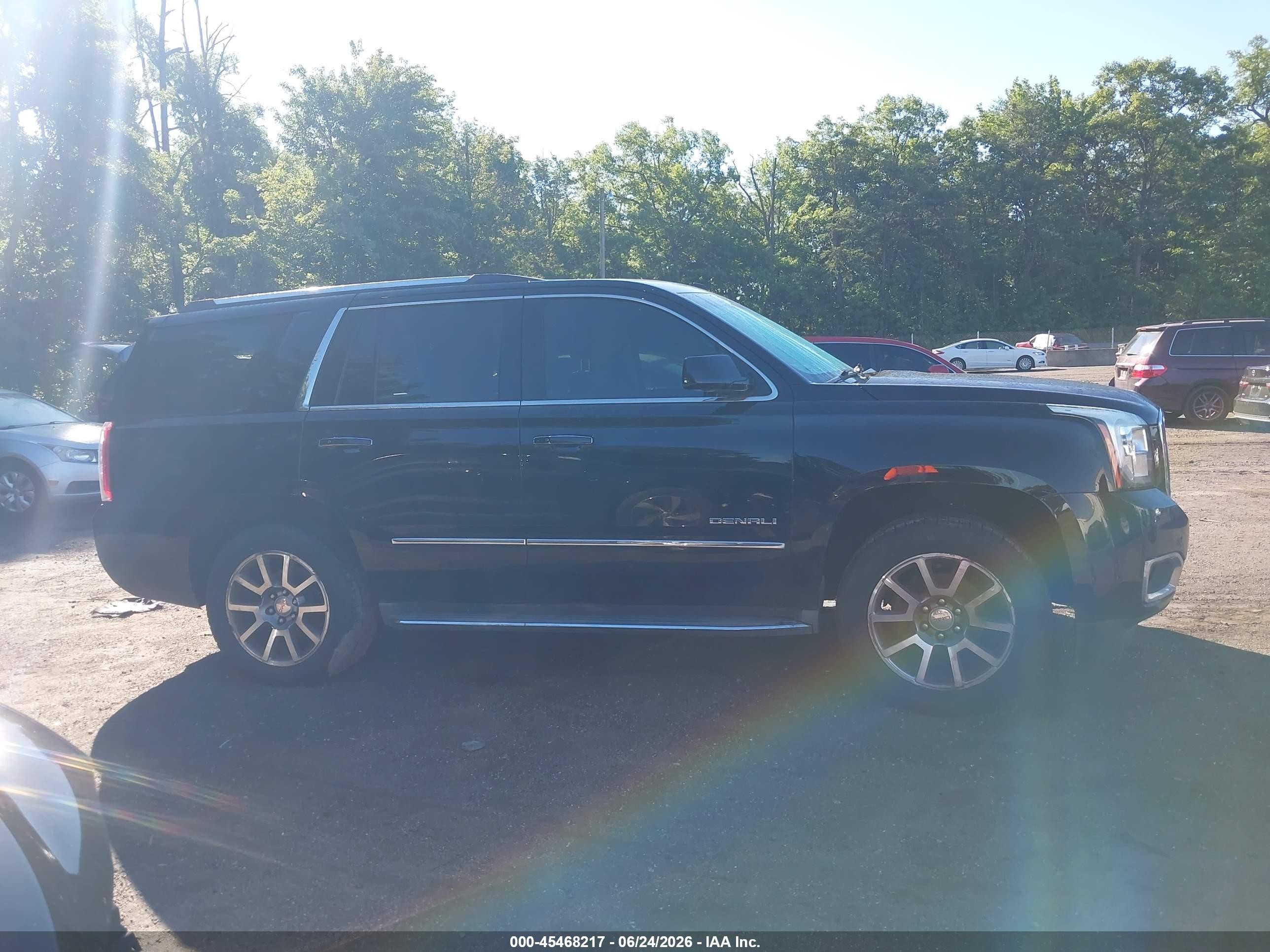 2015 Gmc Yukon Denali Черный vin: 1GKS2CKJ9FR287955
