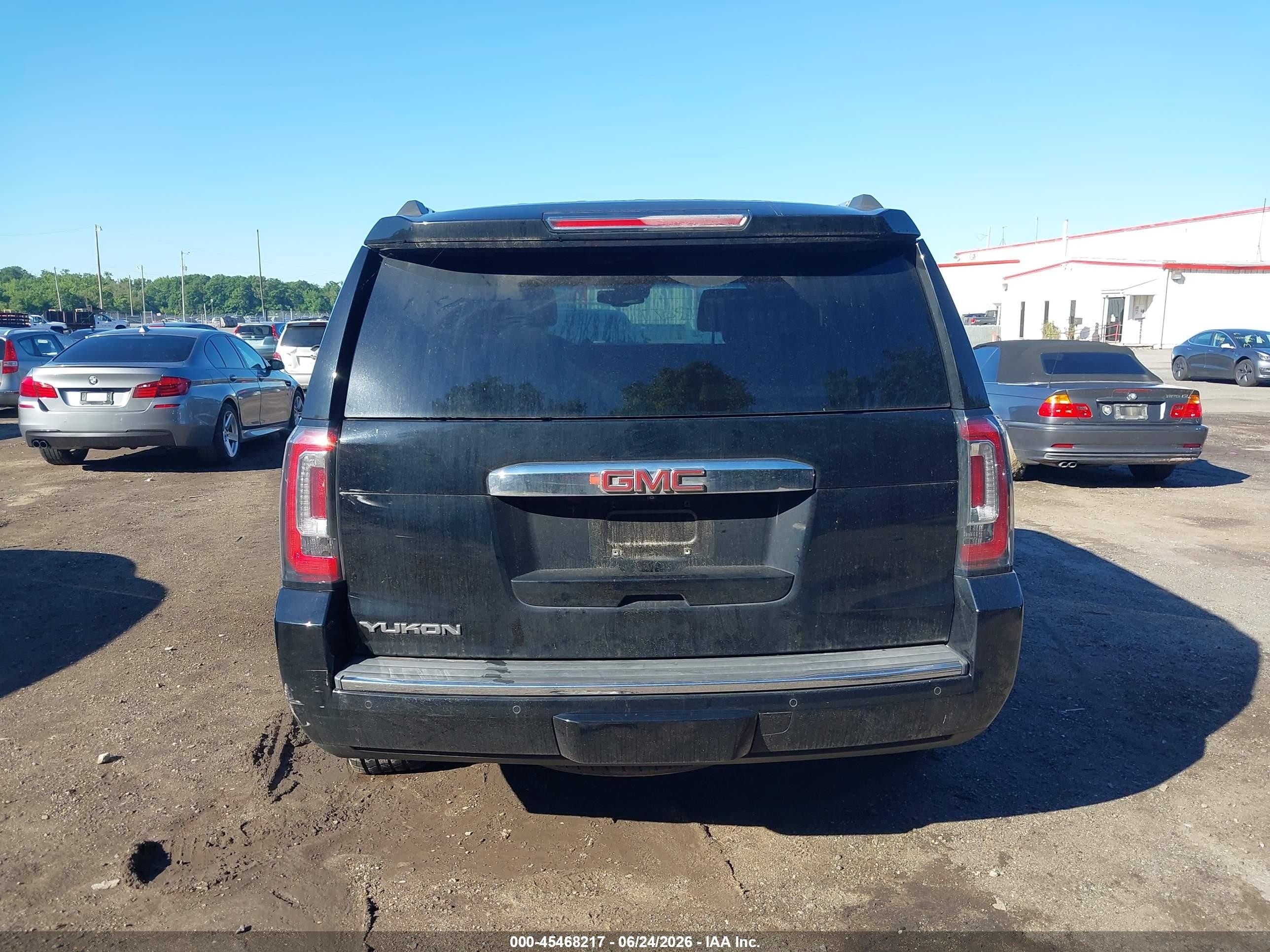 2015 Gmc Yukon Denali Черный vin: 1GKS2CKJ9FR287955