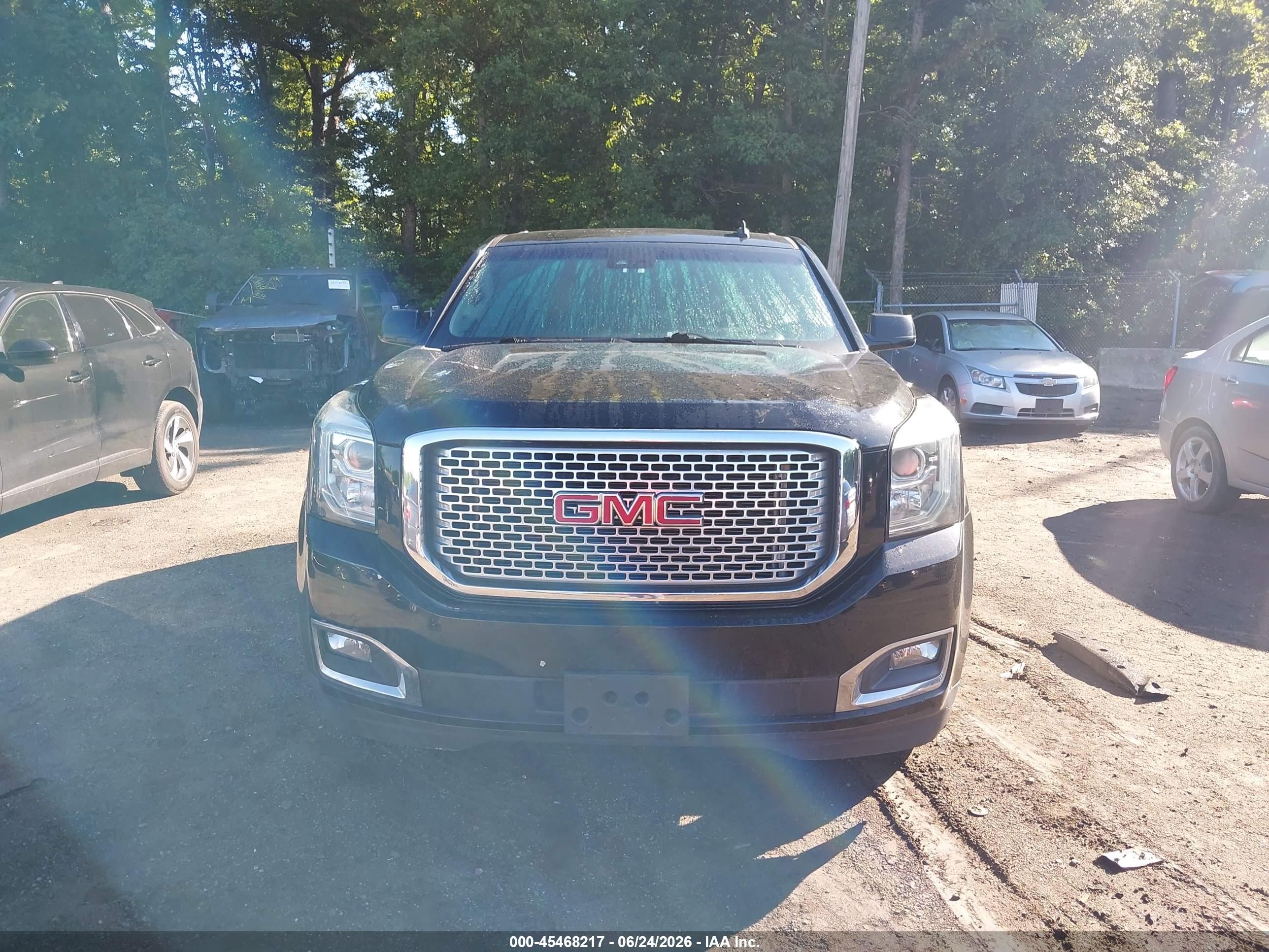 2015 Gmc Yukon Denali Черный vin: 1GKS2CKJ9FR287955
