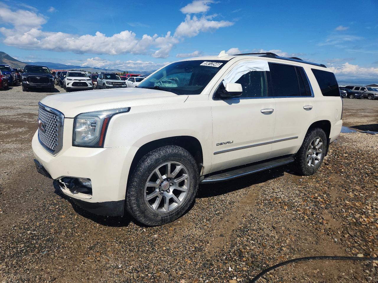 2015 Gmc Yukon Denali Белый vin: 1GKS2CKJ9FR519079