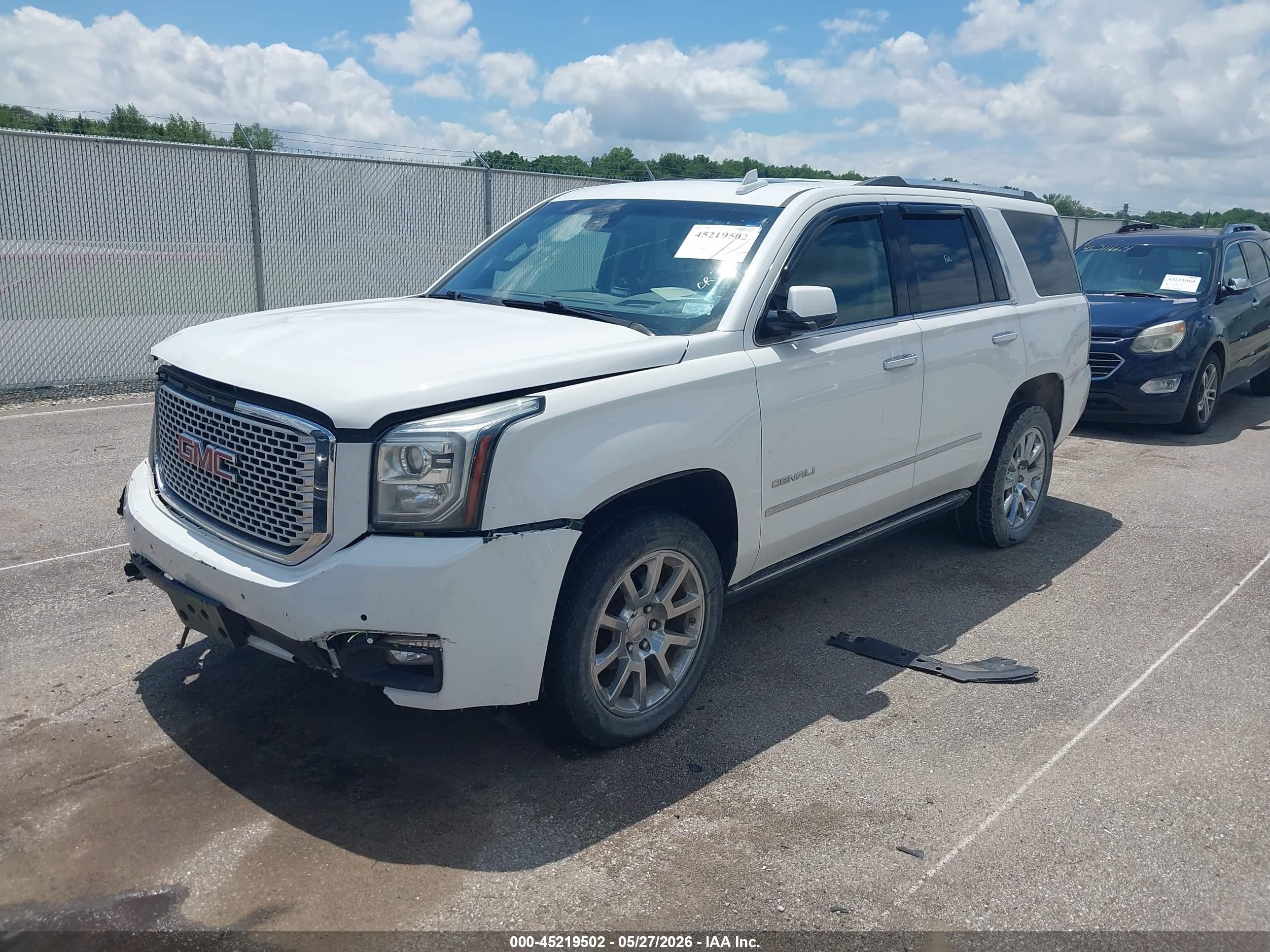 2015 Gmc Yukon Denali Белый vin: 1GKS2CKJ9FR546072