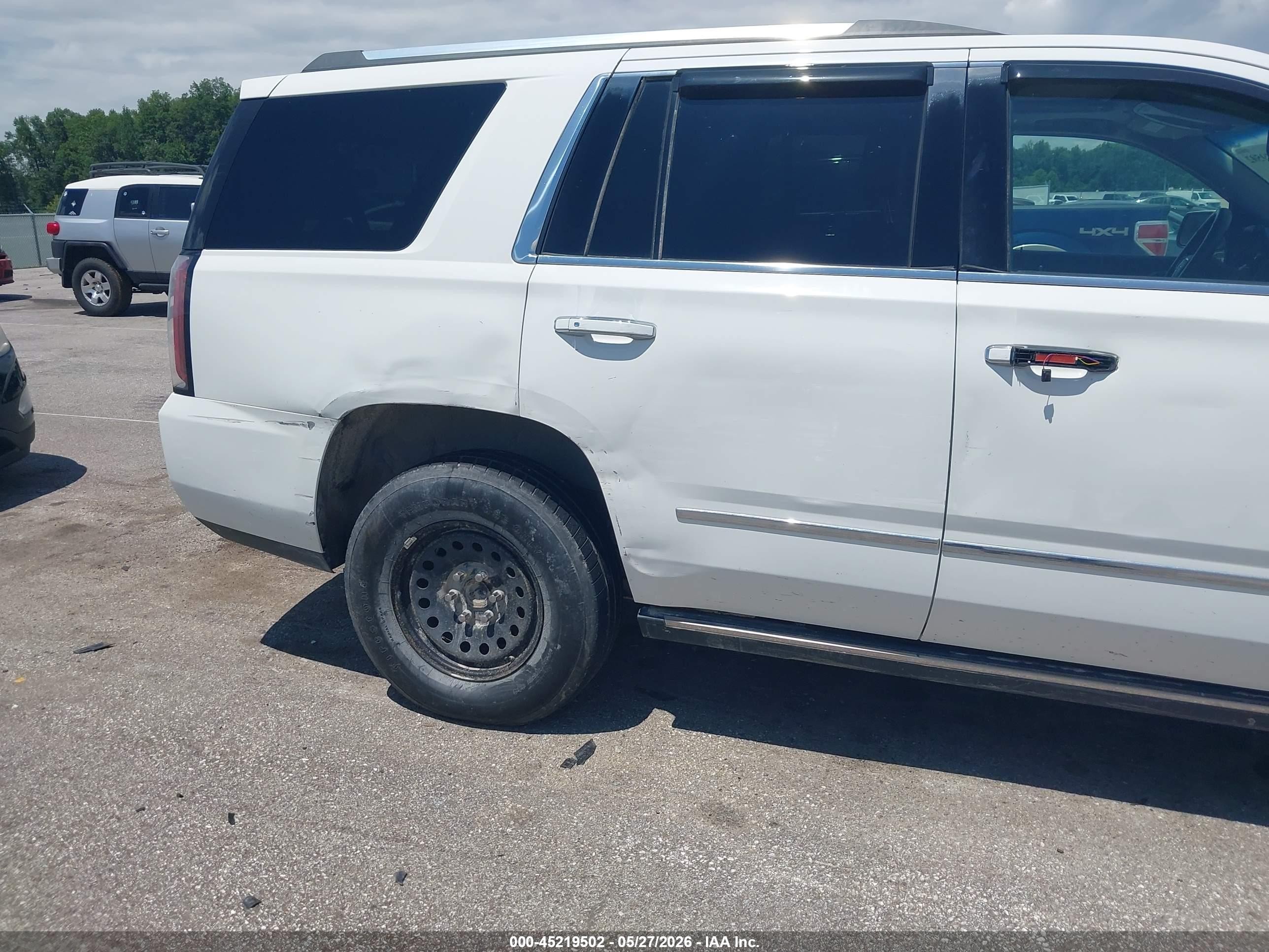 2015 Gmc Yukon Denali Белый vin: 1GKS2CKJ9FR546072