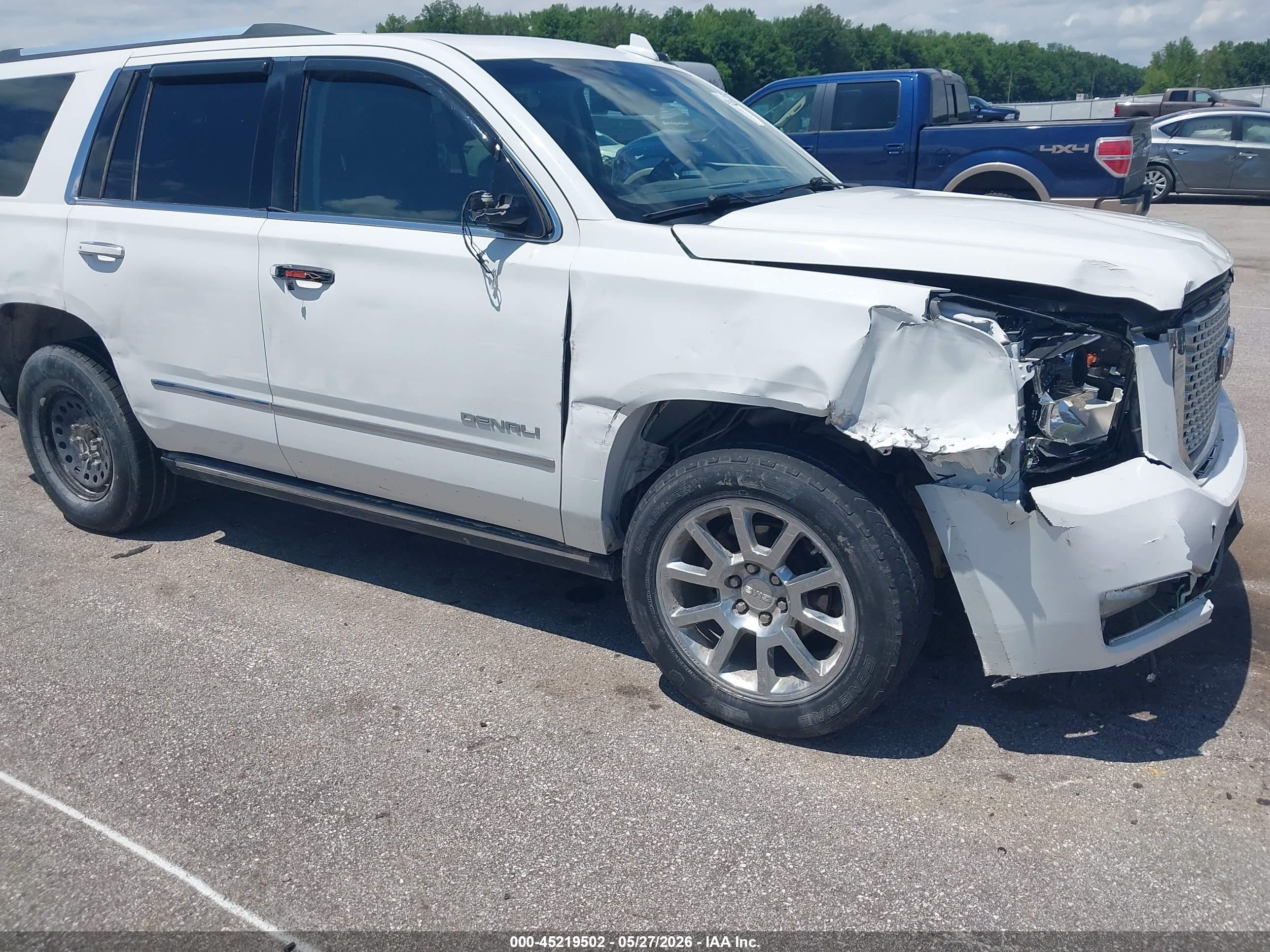 2015 Gmc Yukon Denali Белый vin: 1GKS2CKJ9FR546072