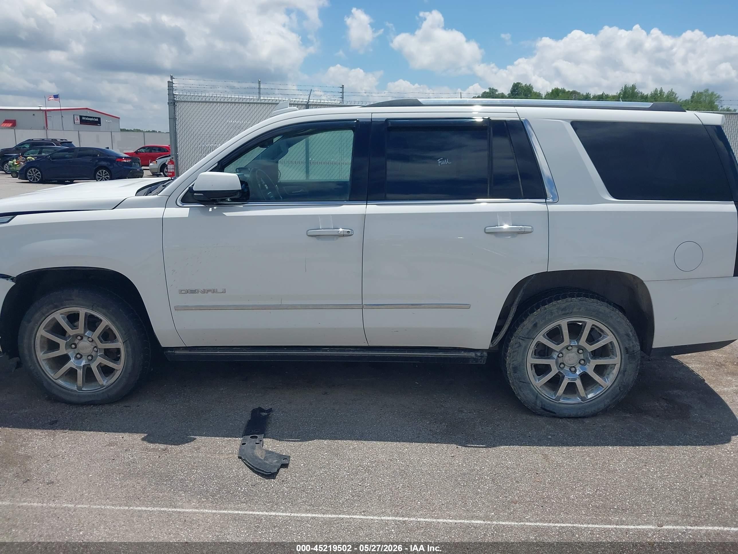 2015 Gmc Yukon Denali Белый vin: 1GKS2CKJ9FR546072