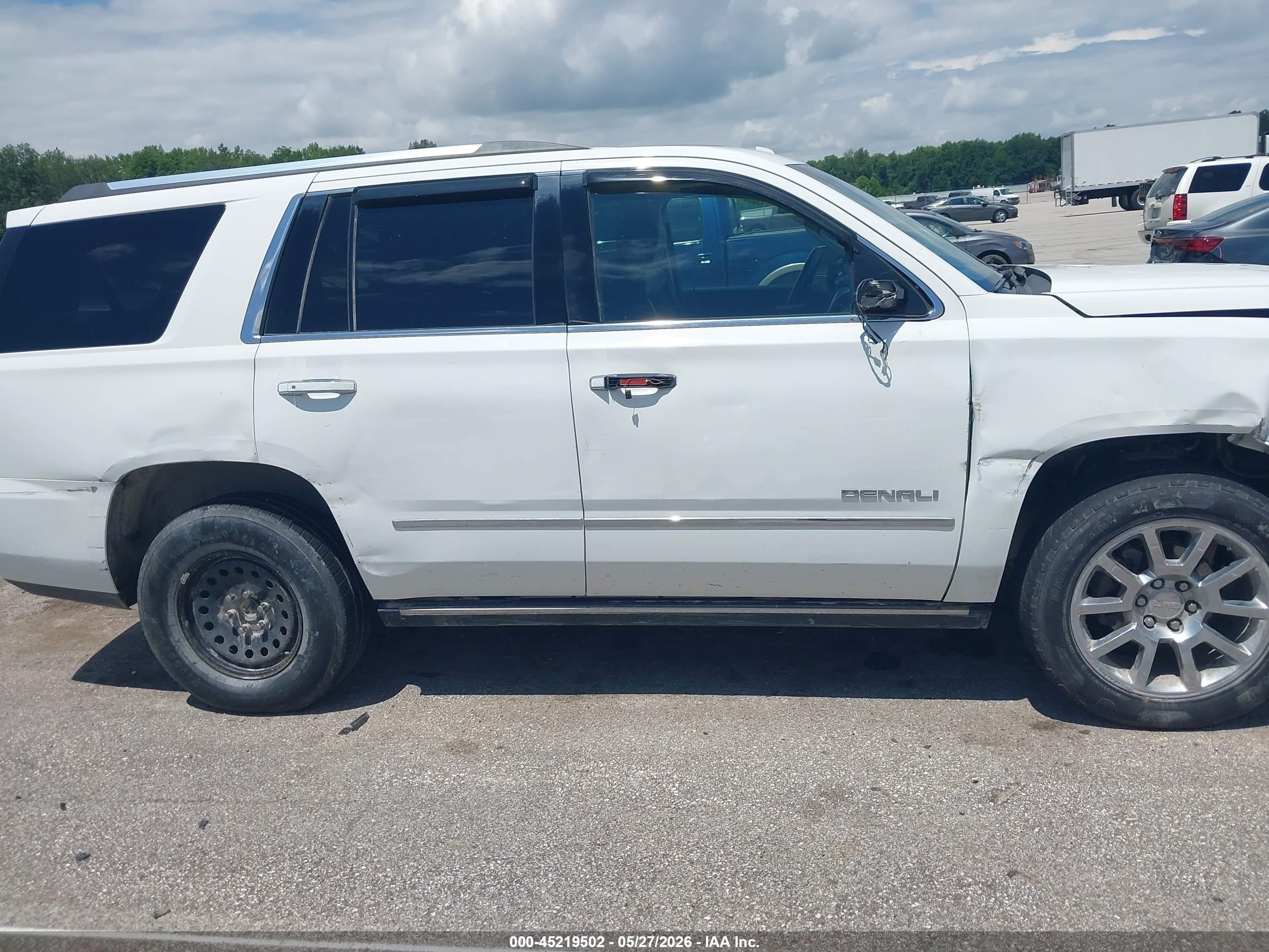 2015 Gmc Yukon Denali Белый vin: 1GKS2CKJ9FR546072