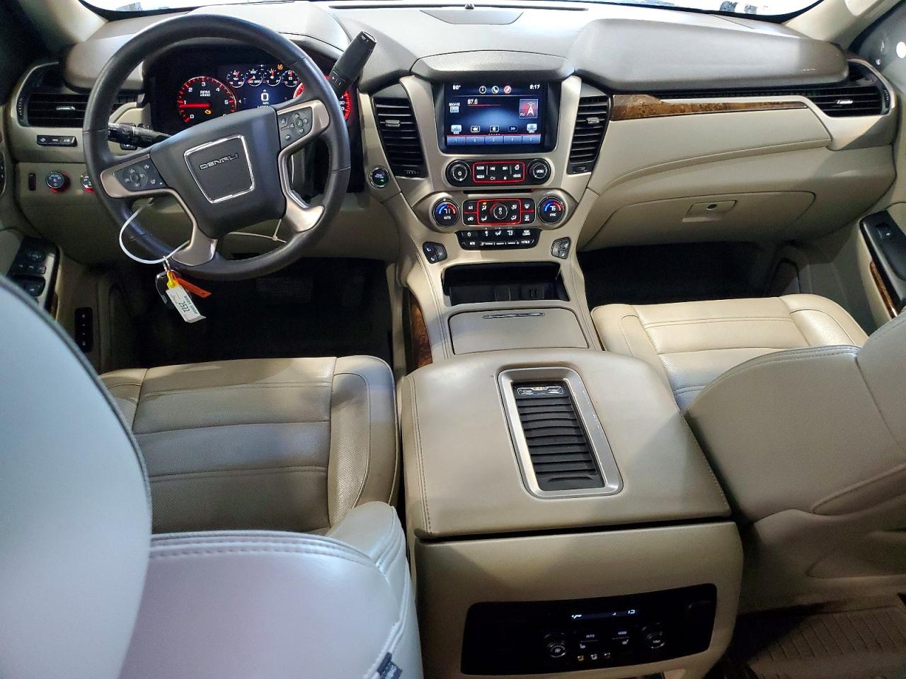 2015 Gmc Yukon Denali White vin: 1GKS2CKJ9FR597085