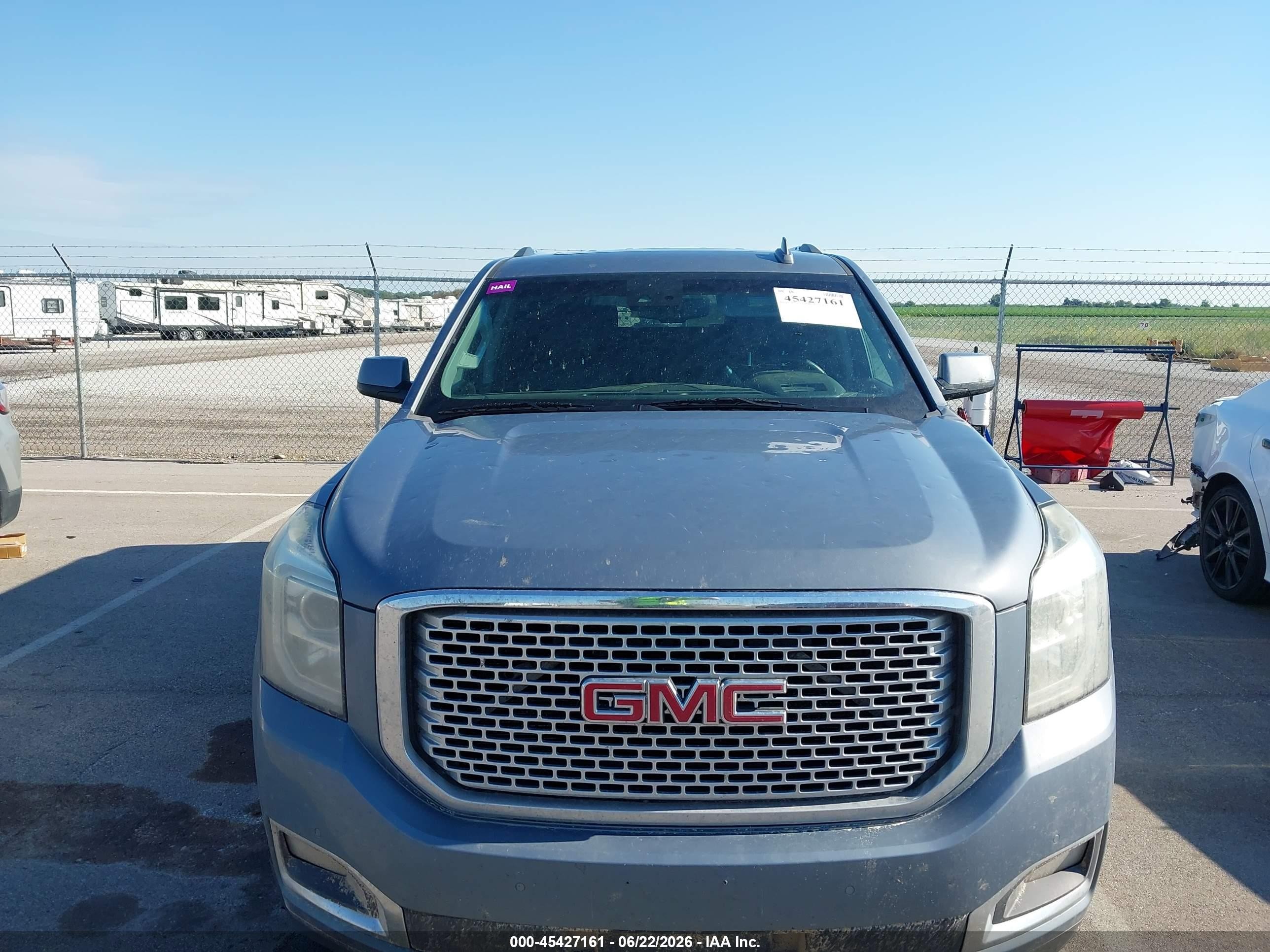 2015 Gmc Yukon Denali Blue vin: 1GKS2CKJ9FR636709