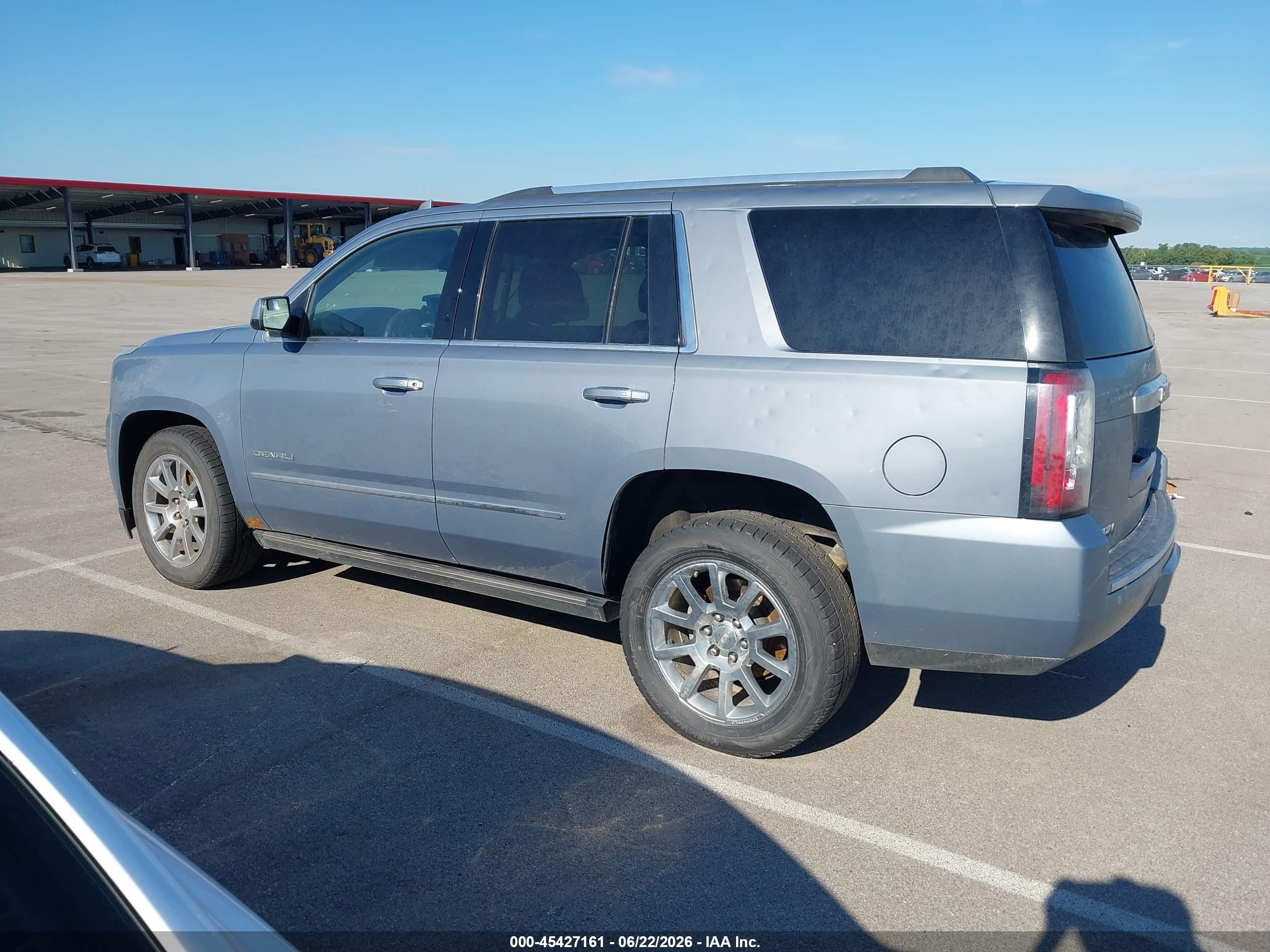 2015 Gmc Yukon Denali Blue vin: 1GKS2CKJ9FR636709