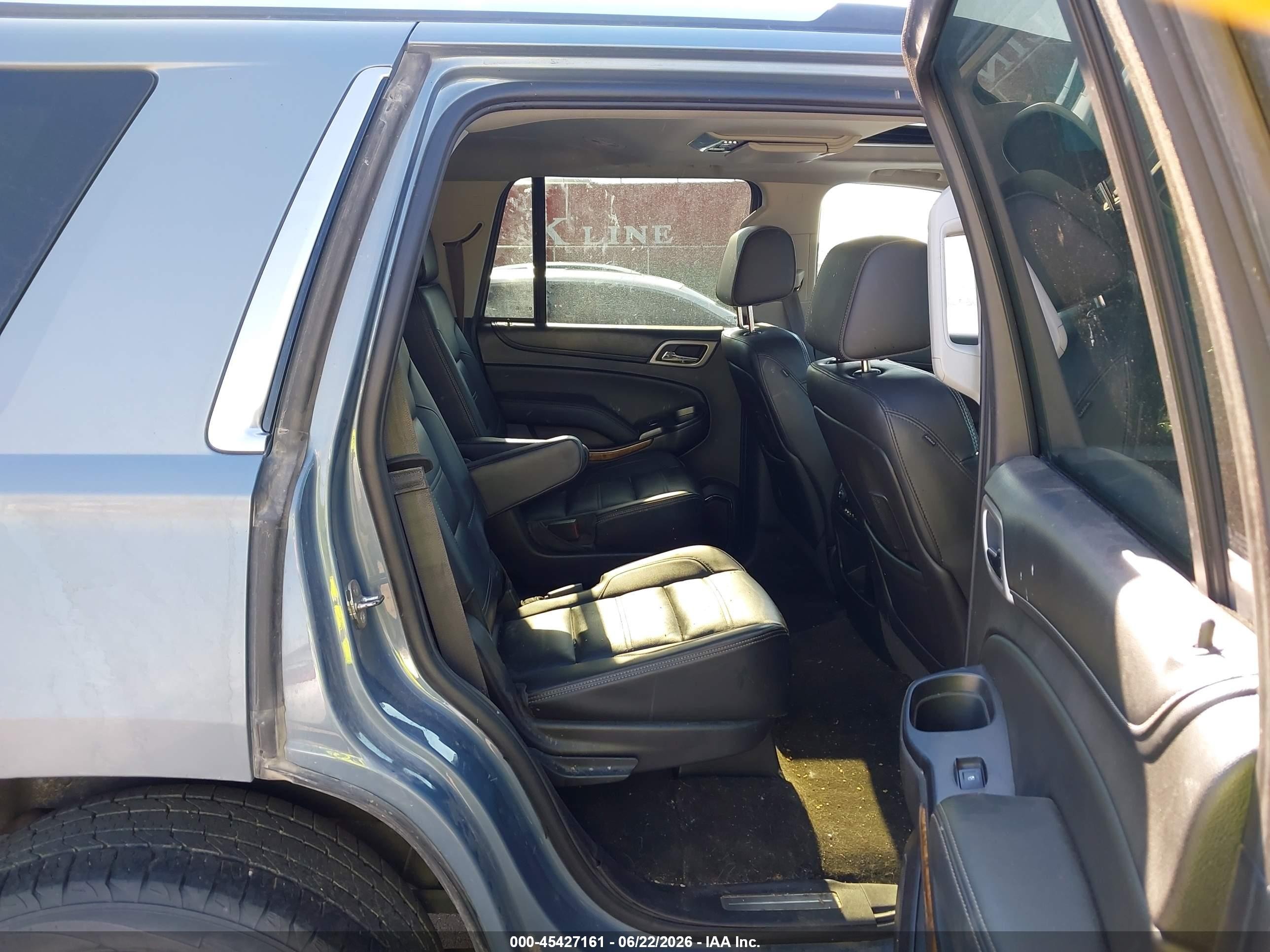 2015 Gmc Yukon Denali Blue vin: 1GKS2CKJ9FR636709