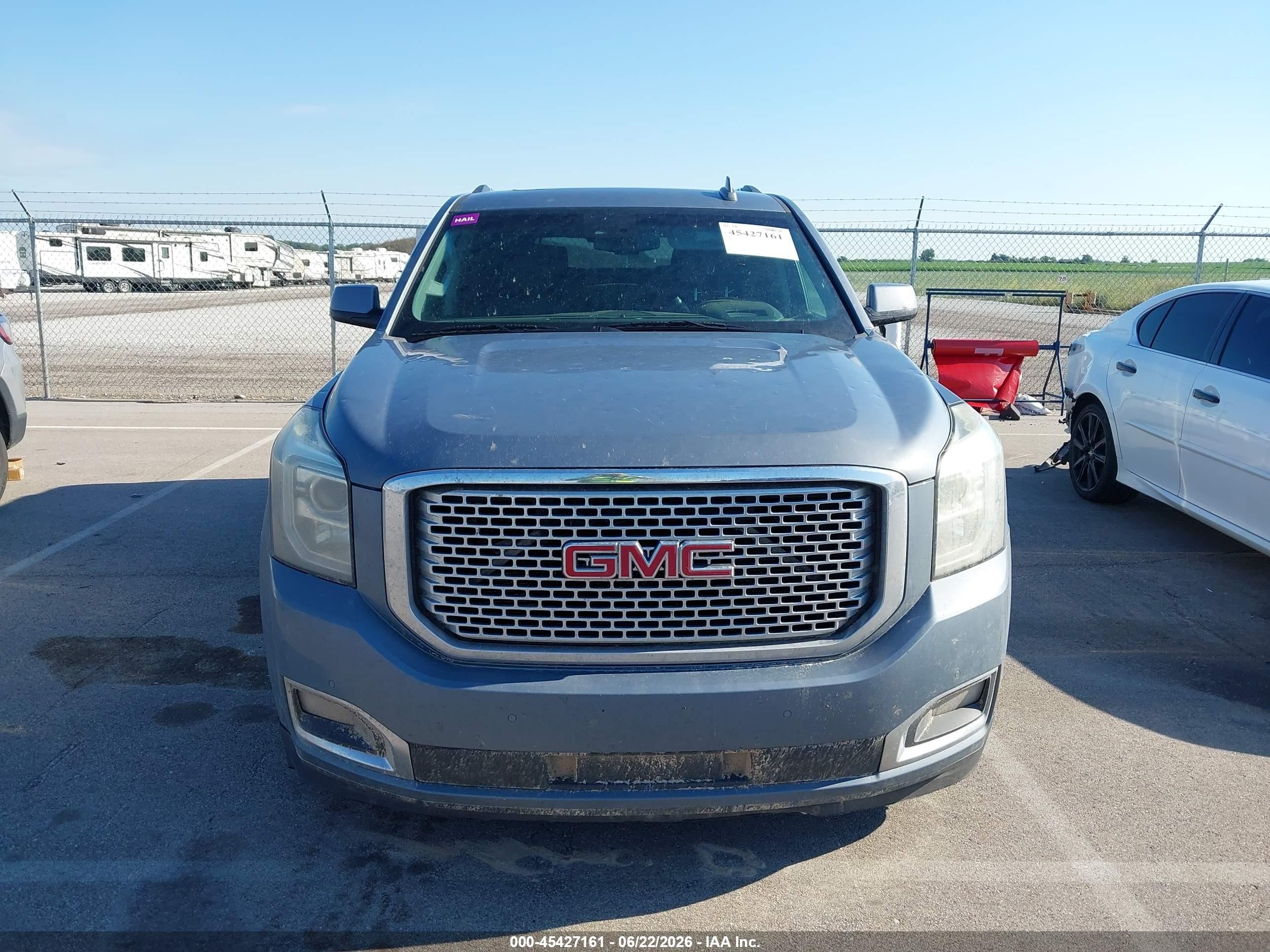 2015 Gmc Yukon Denali Blue vin: 1GKS2CKJ9FR636709