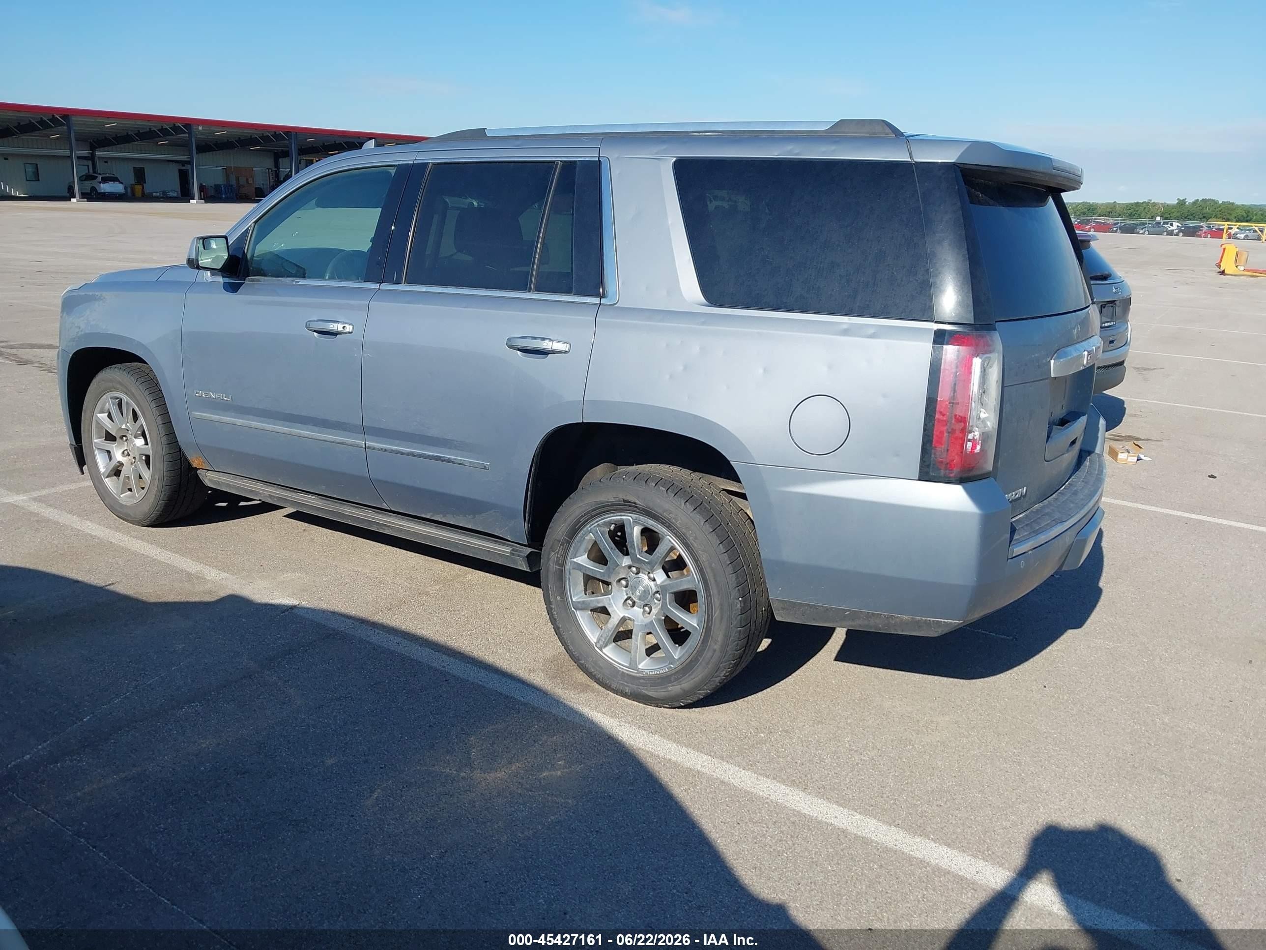 2015 Gmc Yukon Denali Blue vin: 1GKS2CKJ9FR636709