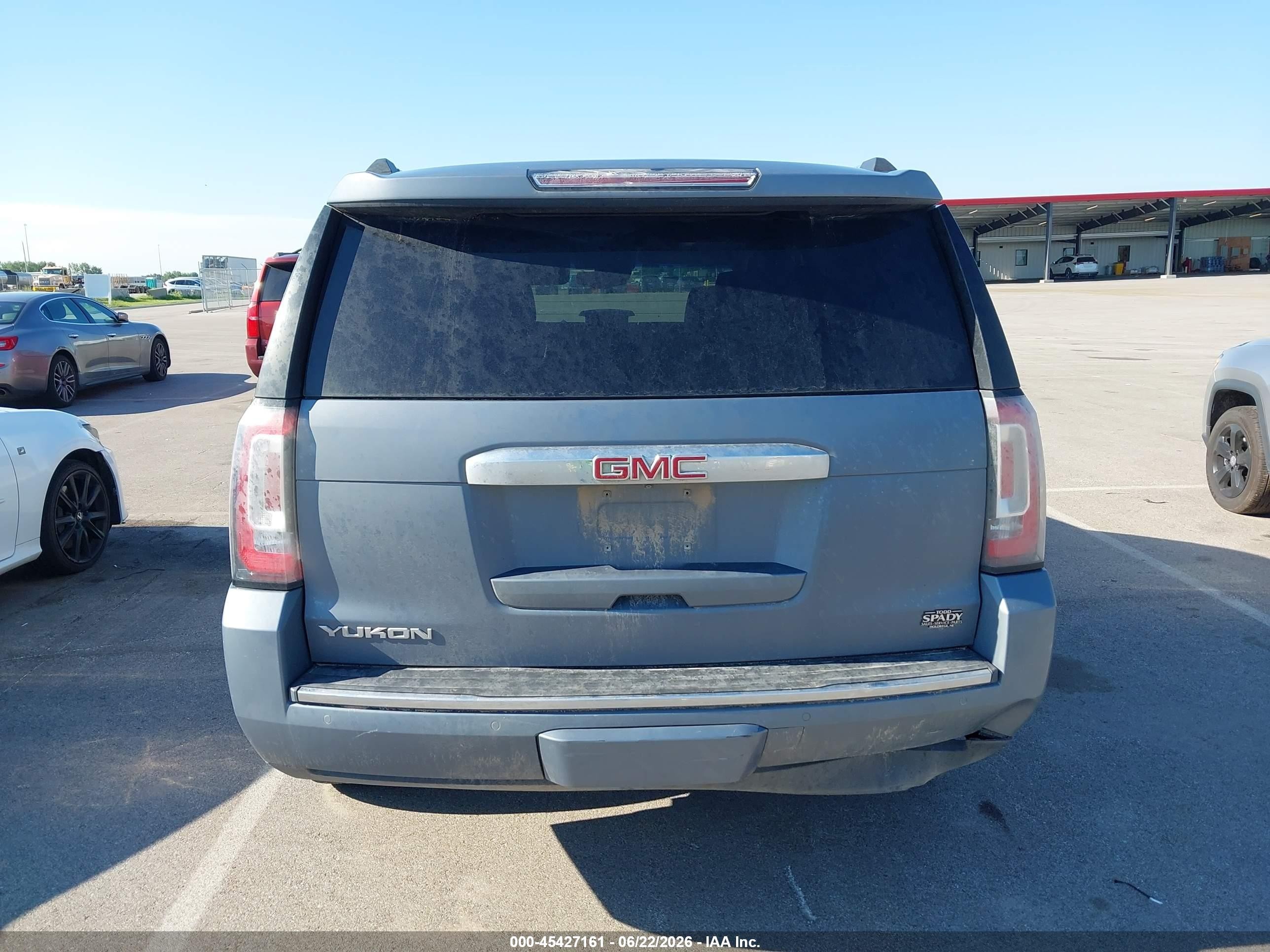 2015 Gmc Yukon Denali Blue vin: 1GKS2CKJ9FR636709
