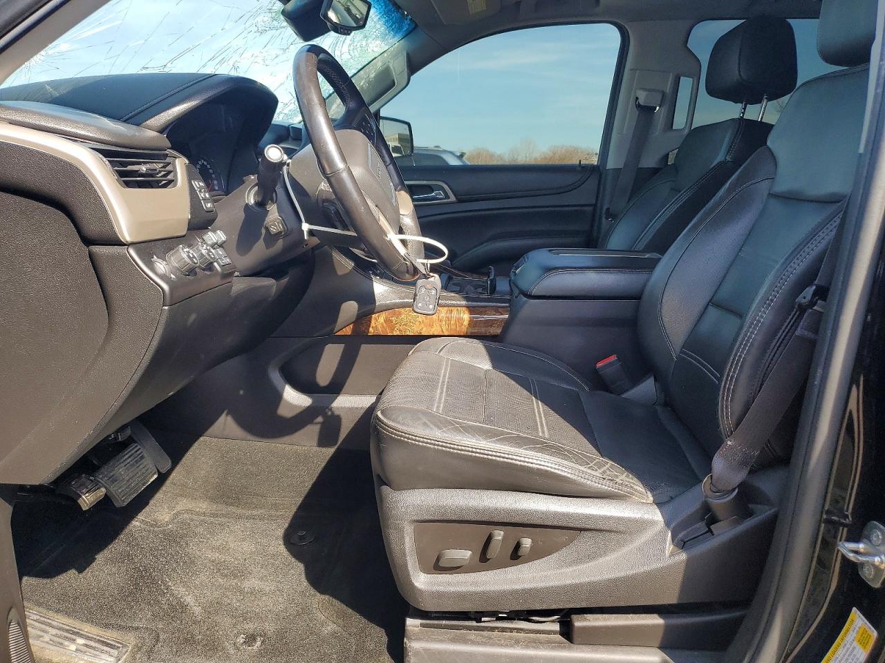 2015 Gmc Yukon Denali Black vin: 1GKS2CKJ9FR688339