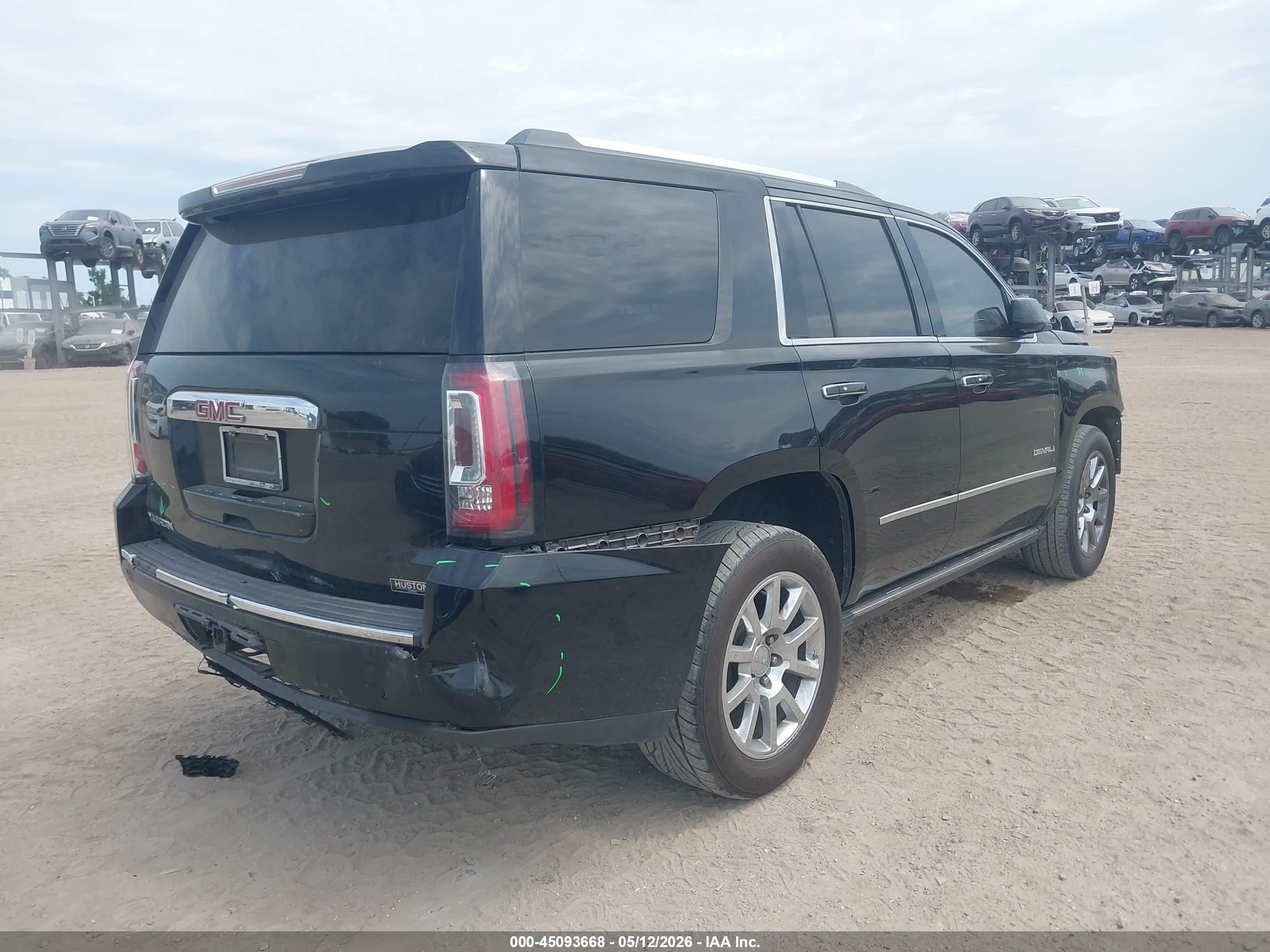 2016 Gmc Yukon Denali Black vin: 1GKS2CKJ9GR401941