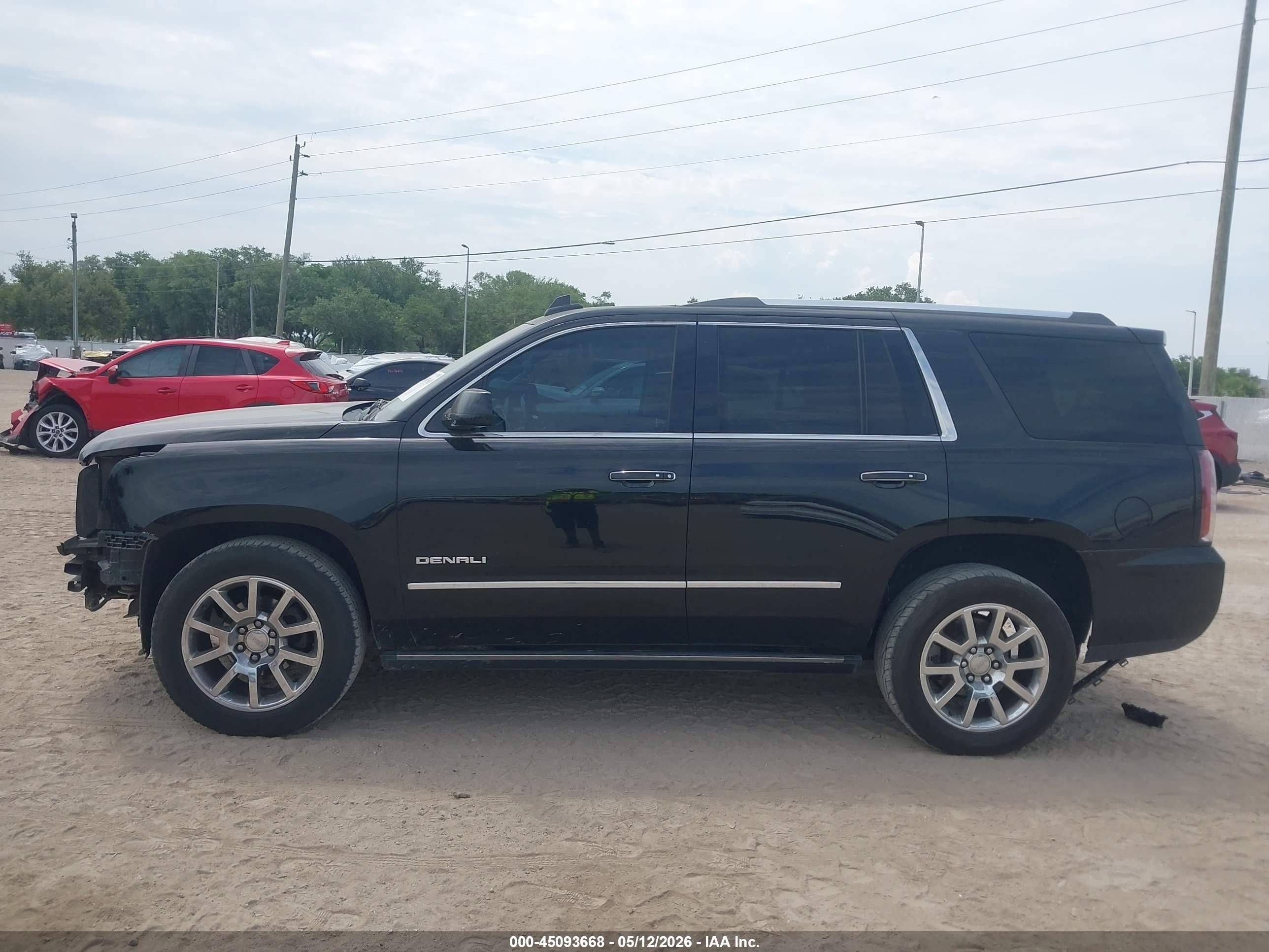 2016 Gmc Yukon Denali Black vin: 1GKS2CKJ9GR401941