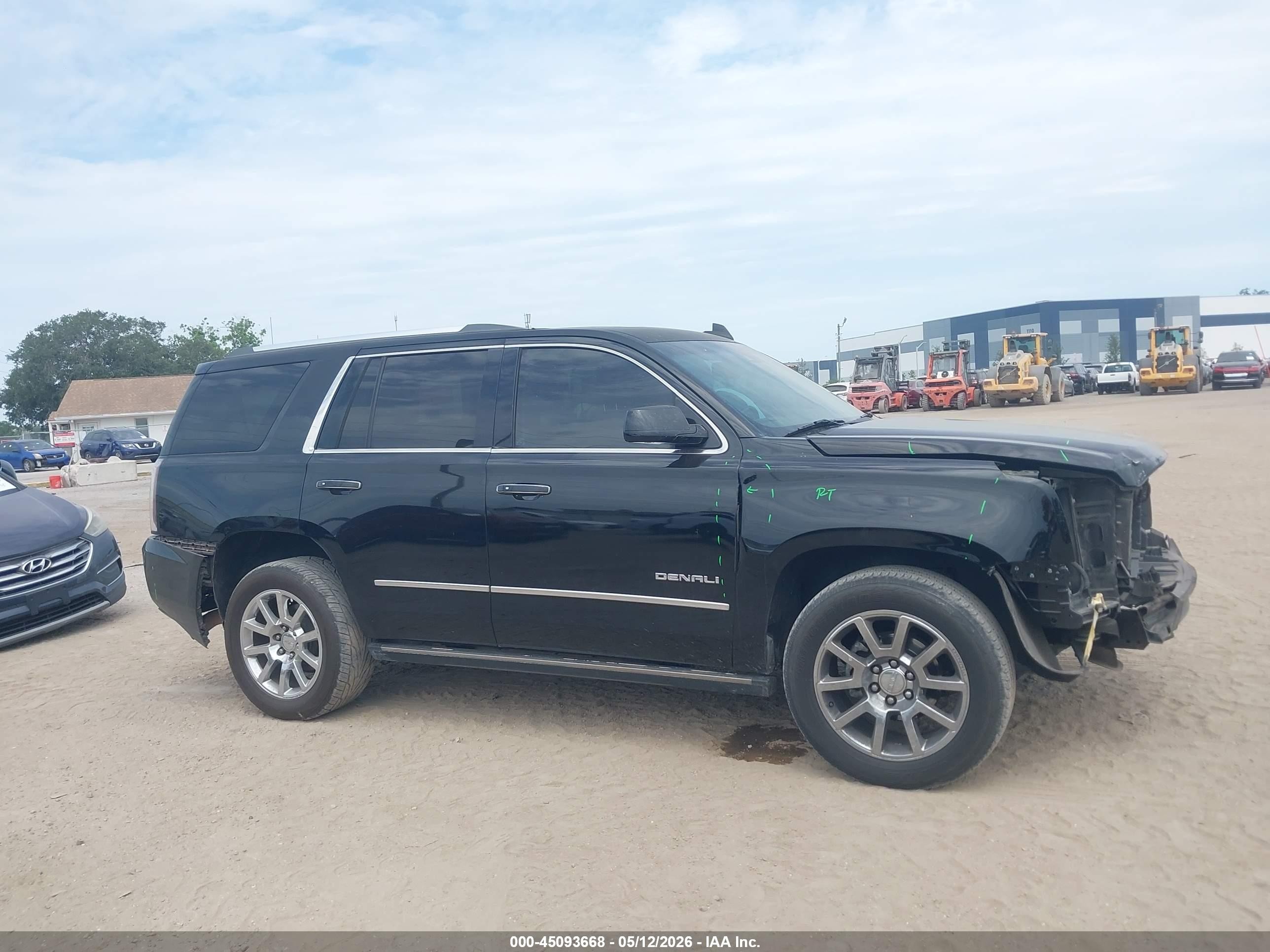 2016 Gmc Yukon Denali Black vin: 1GKS2CKJ9GR401941