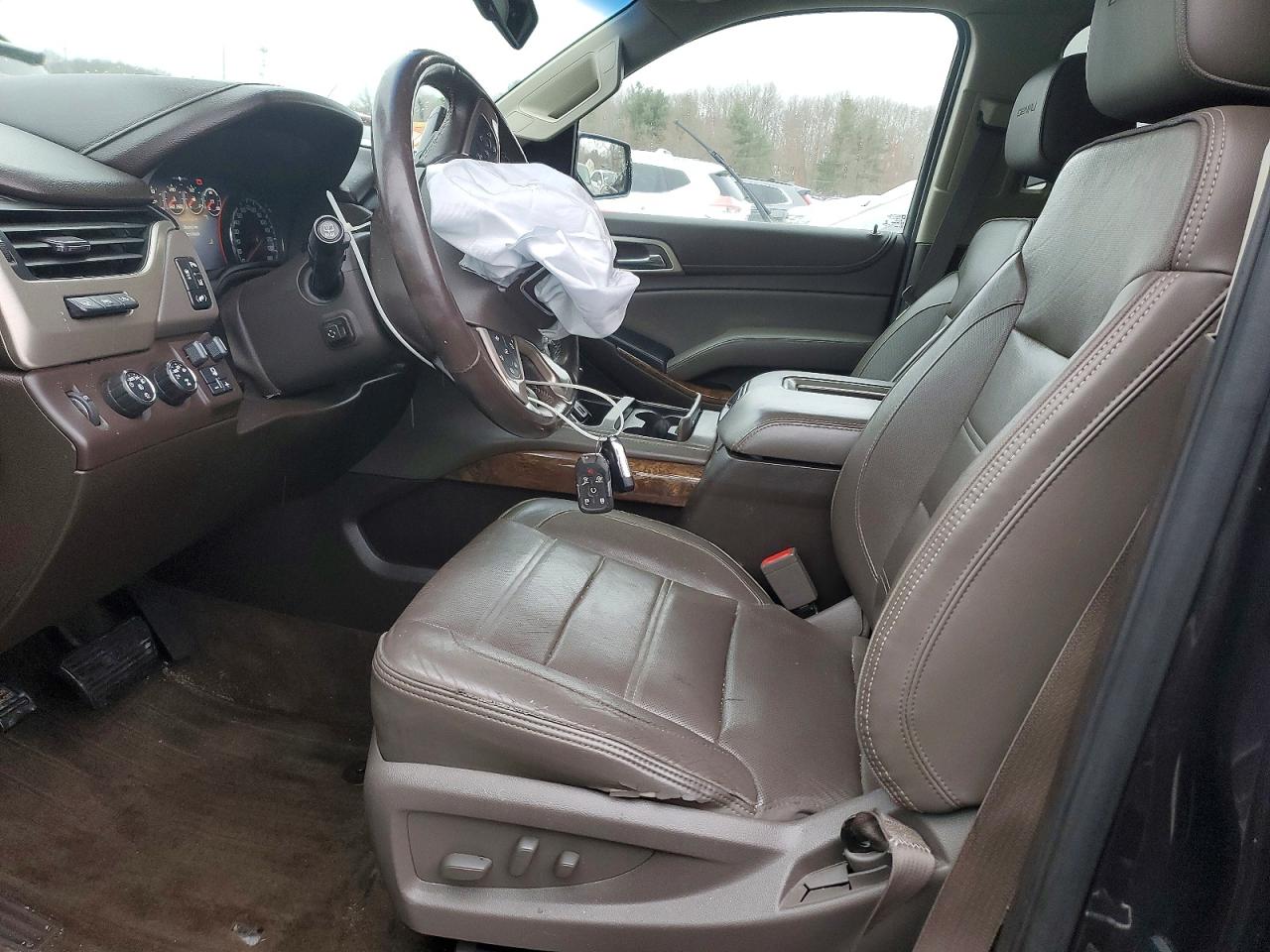 2015 Gmc Yukon Denali Gray vin: 1GKS2CKJXFR175309