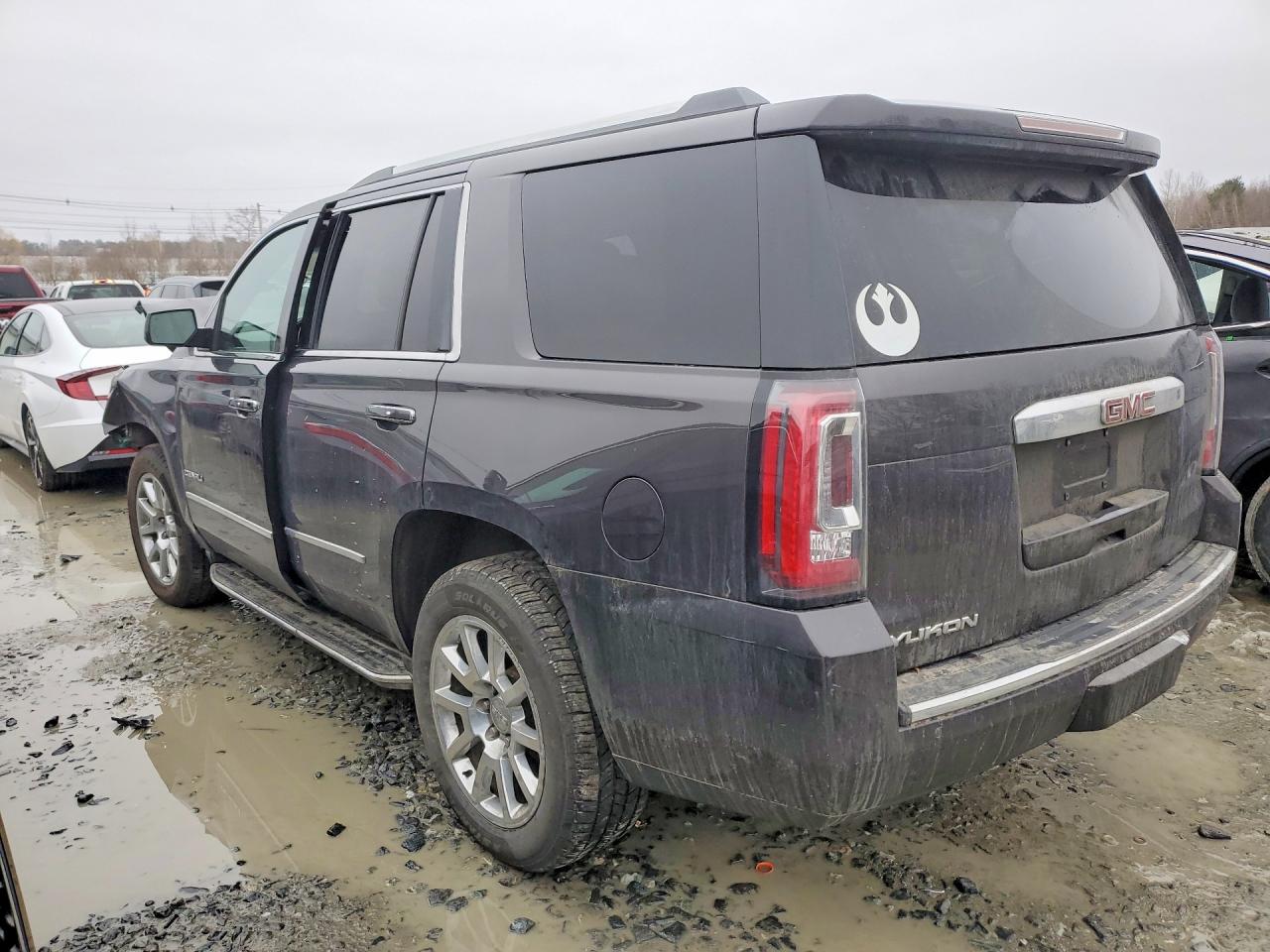 2015 Gmc Yukon Denali Gray vin: 1GKS2CKJXFR175309