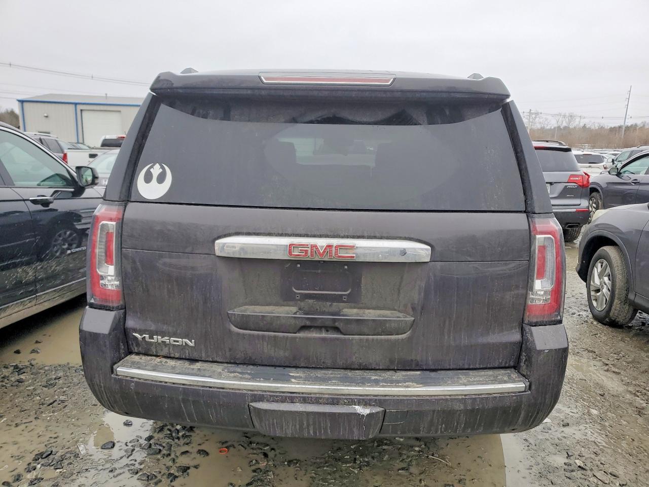 2015 Gmc Yukon Denali Gray vin: 1GKS2CKJXFR175309