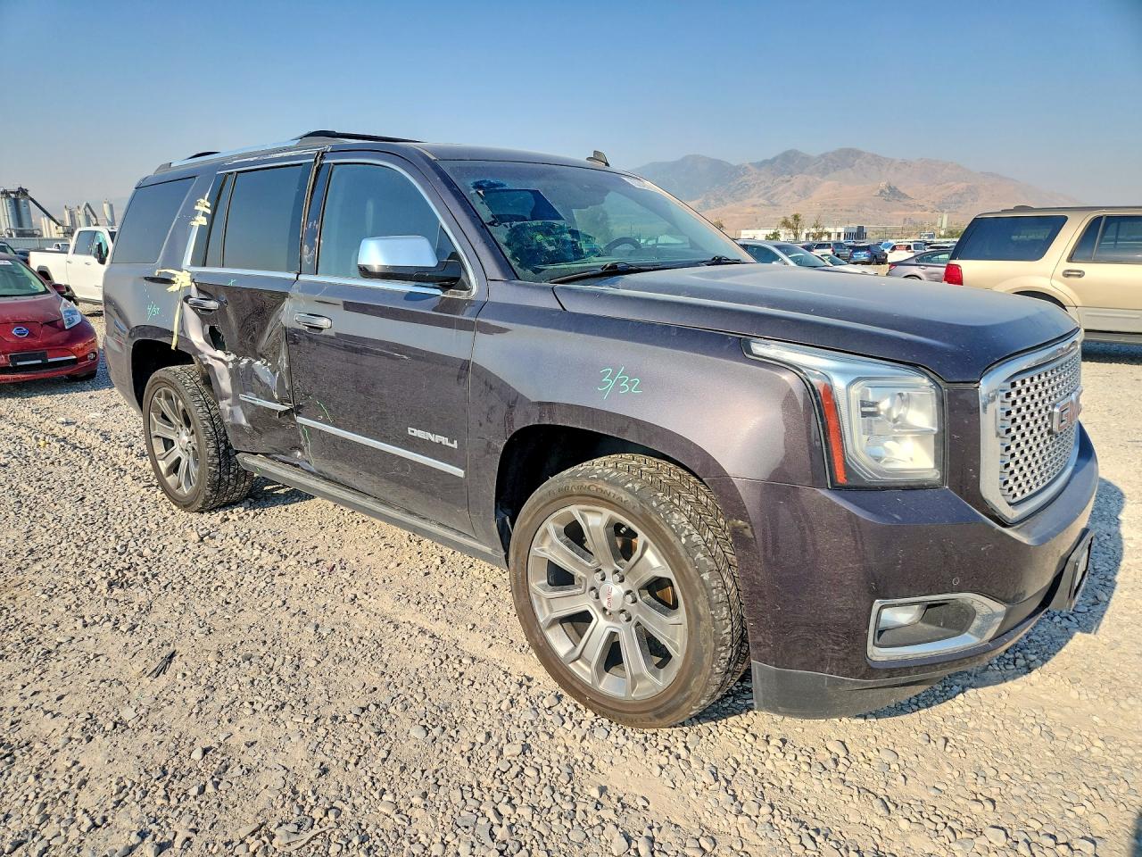2015 Gmc Yukon Denali Серый vin: 1GKS2CKJXFR179134