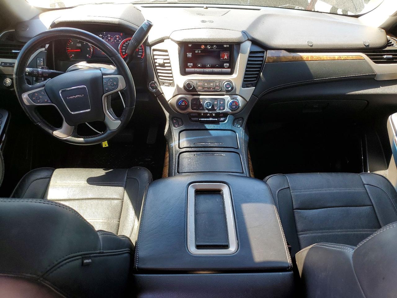 2015 Gmc Yukon Denali Black vin: 1GKS2CKJXFR273370