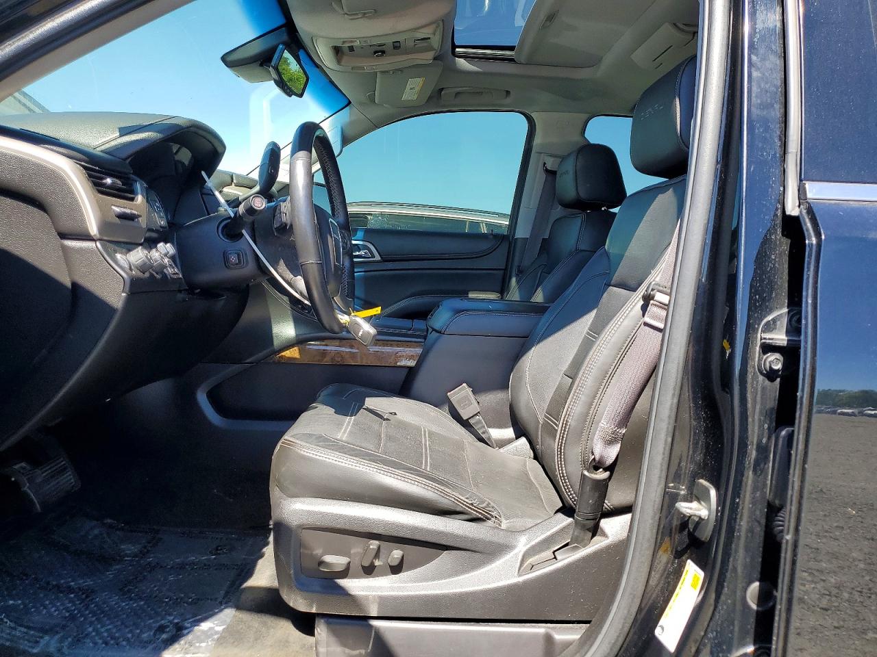 2015 Gmc Yukon Denali Black vin: 1GKS2CKJXFR273370