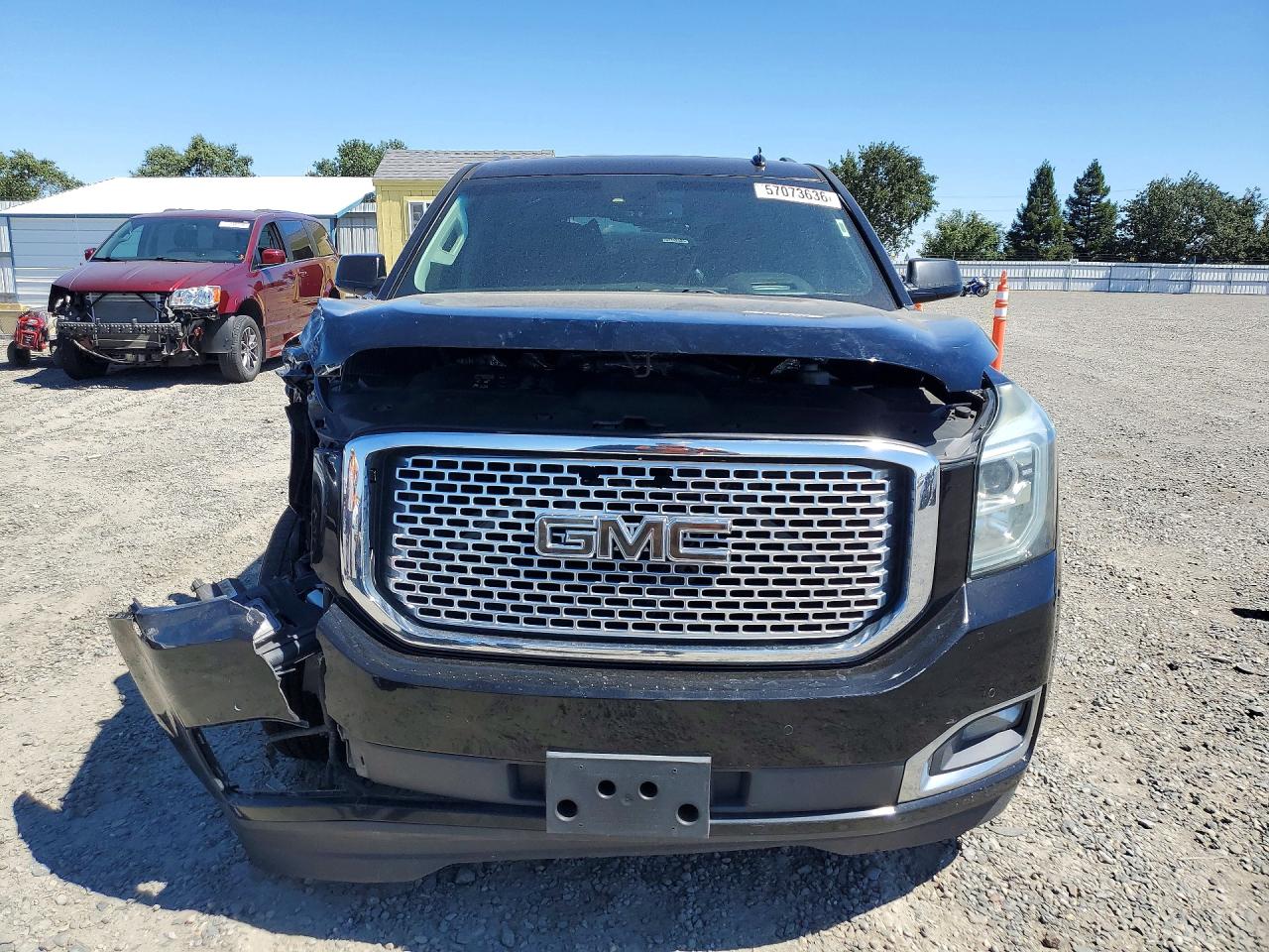 2015 Gmc Yukon Denali Black vin: 1GKS2CKJXFR273370