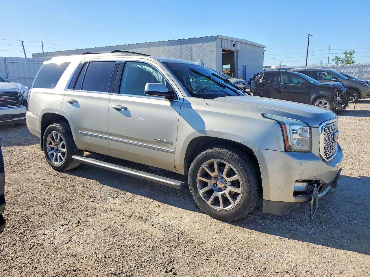 2015 Gmc Yukon Denali Tan vin: 1GKS2CKJXFR545416
