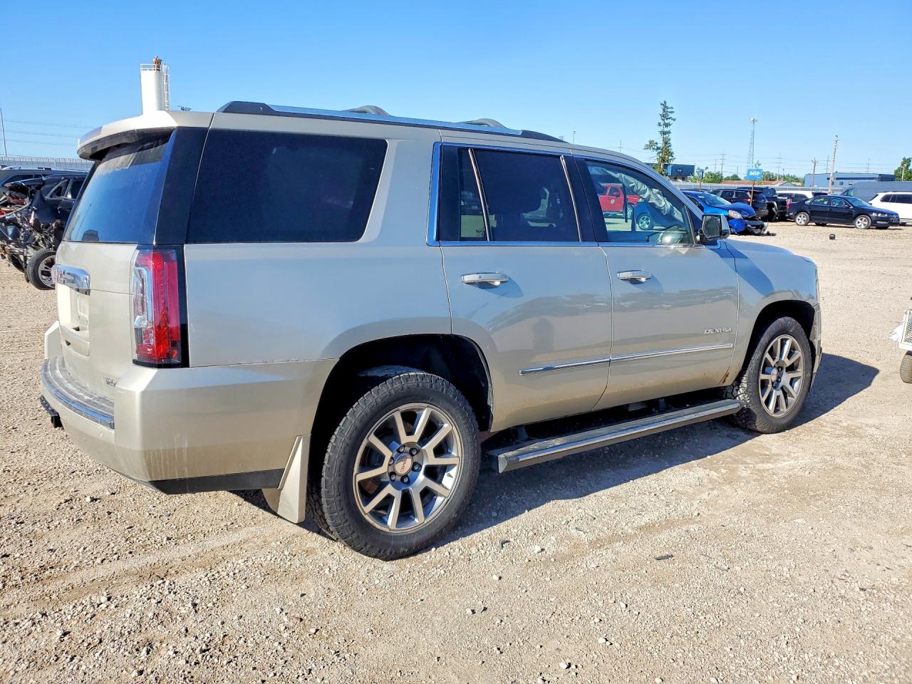2015 Gmc Yukon Denali Tan vin: 1GKS2CKJXFR545416