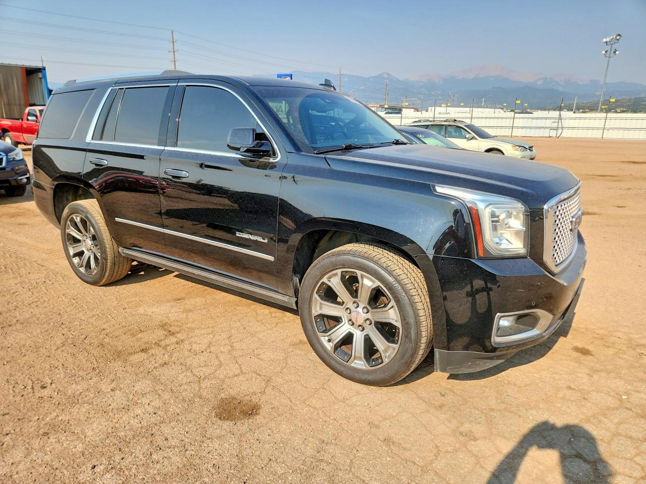 2017 Gmc Yukon Denali Black vin: 1GKS2CKJXHR118756