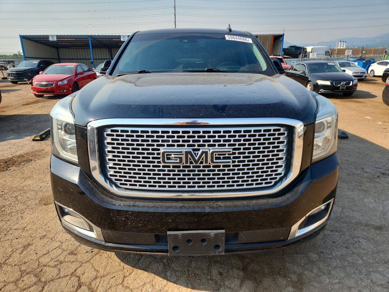 2017 Gmc Yukon Denali Black vin: 1GKS2CKJXHR118756