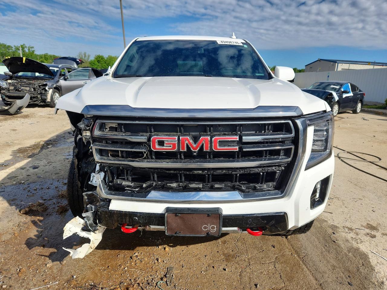 2023 Gmc Yukon At4 White vin: 1GKS2CKL1PR430917