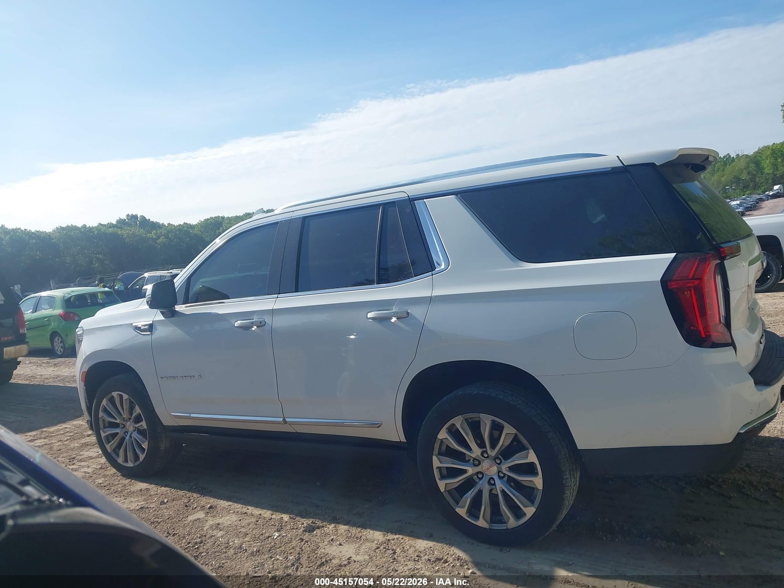2021 Gmc Yukon 4wd Denali White vin: 1GKS2DKL2MR171209