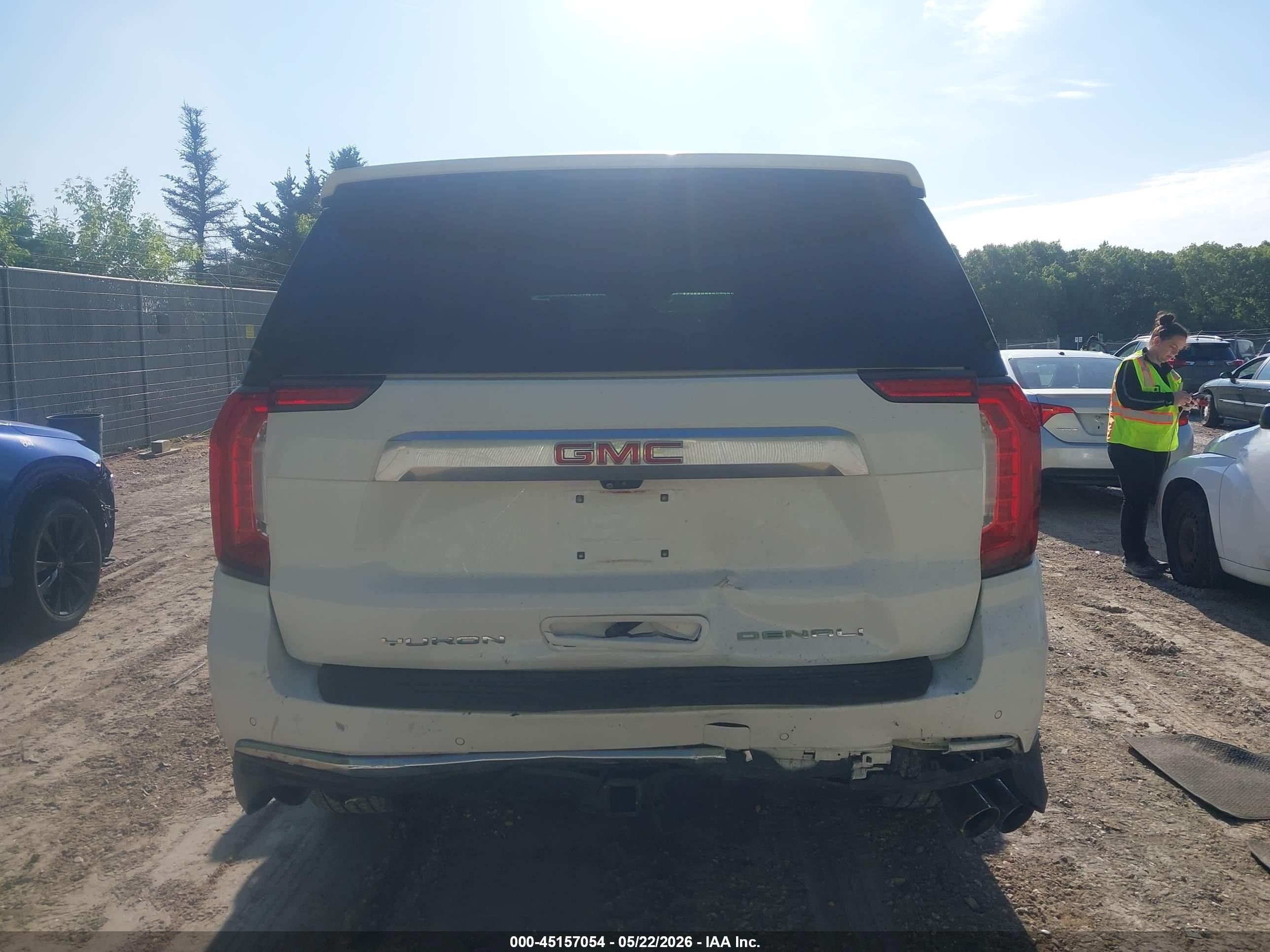 2021 Gmc Yukon 4wd Denali White vin: 1GKS2DKL2MR171209