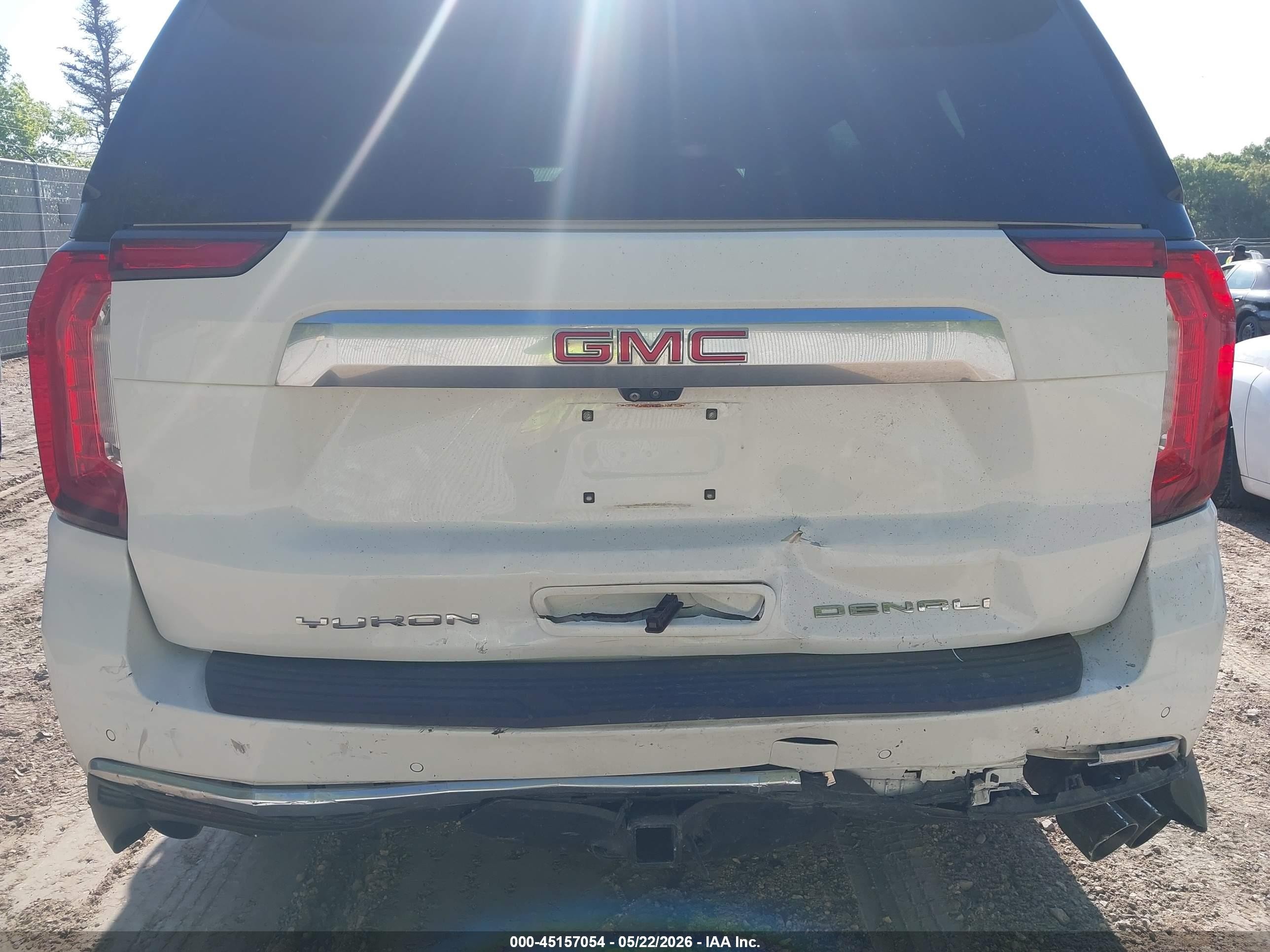 2021 Gmc Yukon 4wd Denali White vin: 1GKS2DKL2MR171209