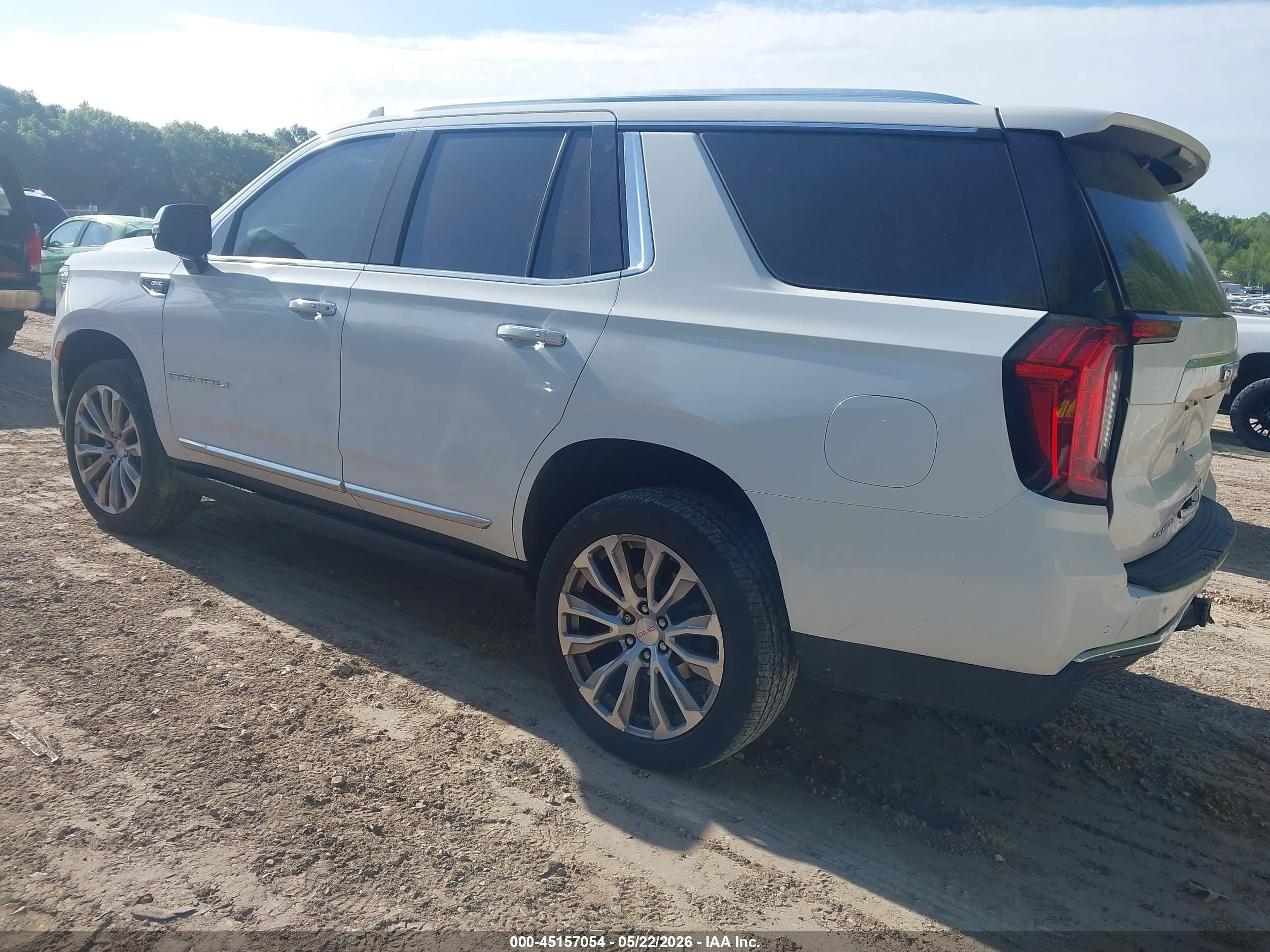 2021 Gmc Yukon 4wd Denali White vin: 1GKS2DKL2MR171209