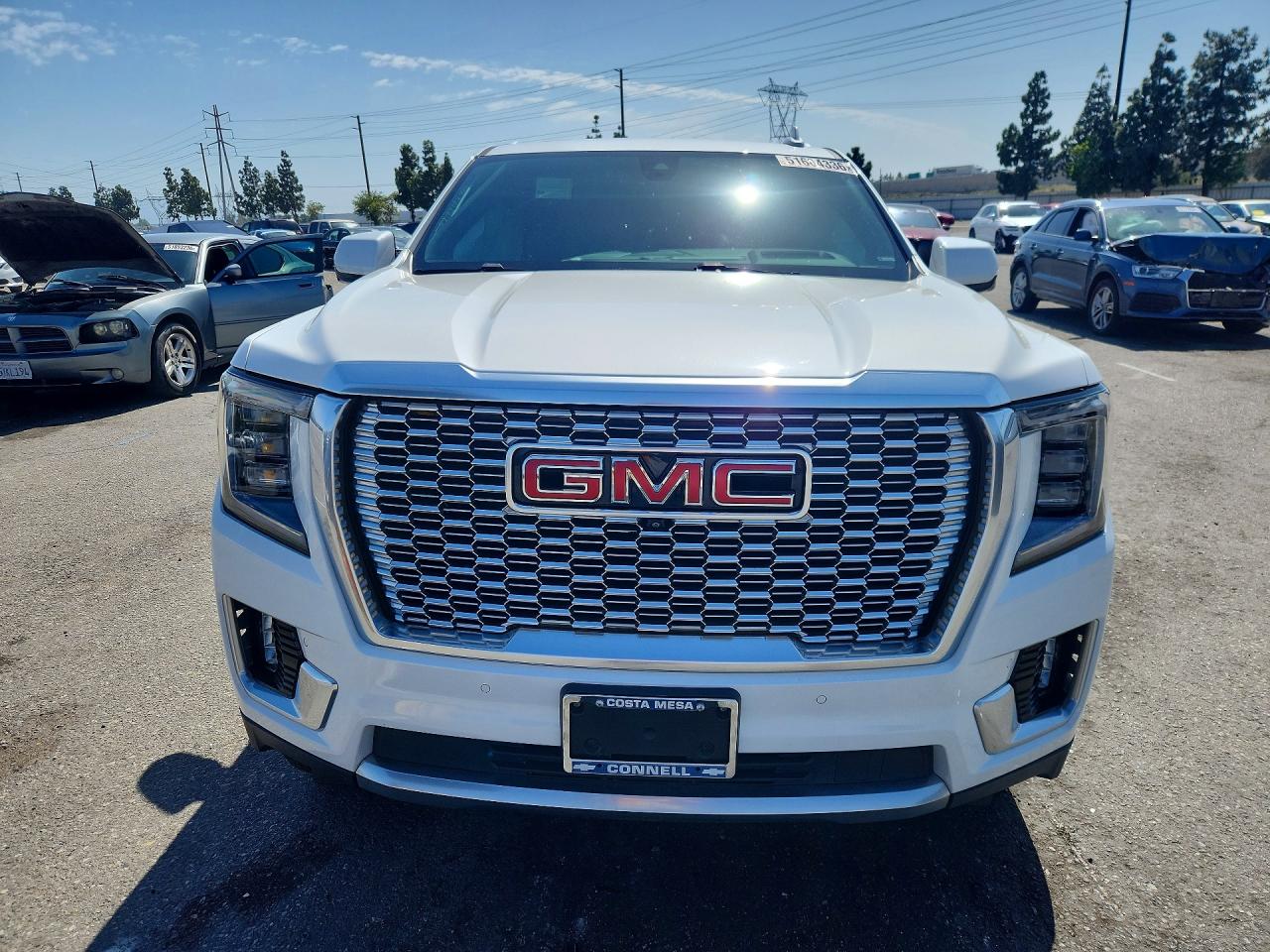 2021 Gmc Yukon Denali White vin: 1GKS2DKL2MR181786
