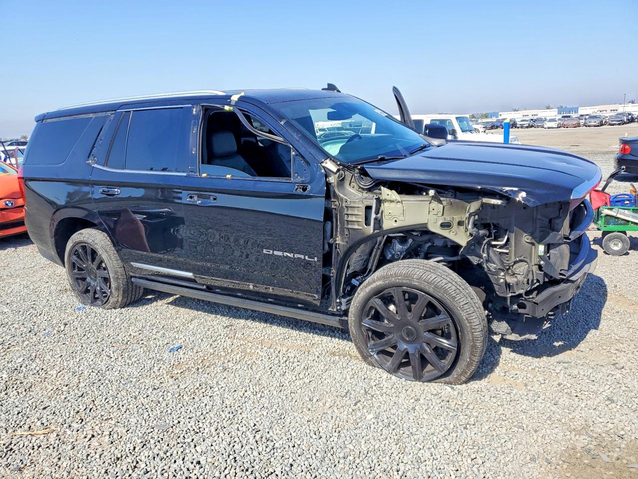 2023 Gmc Yukon Denali Black vin: 1GKS2DKLXPR480561
