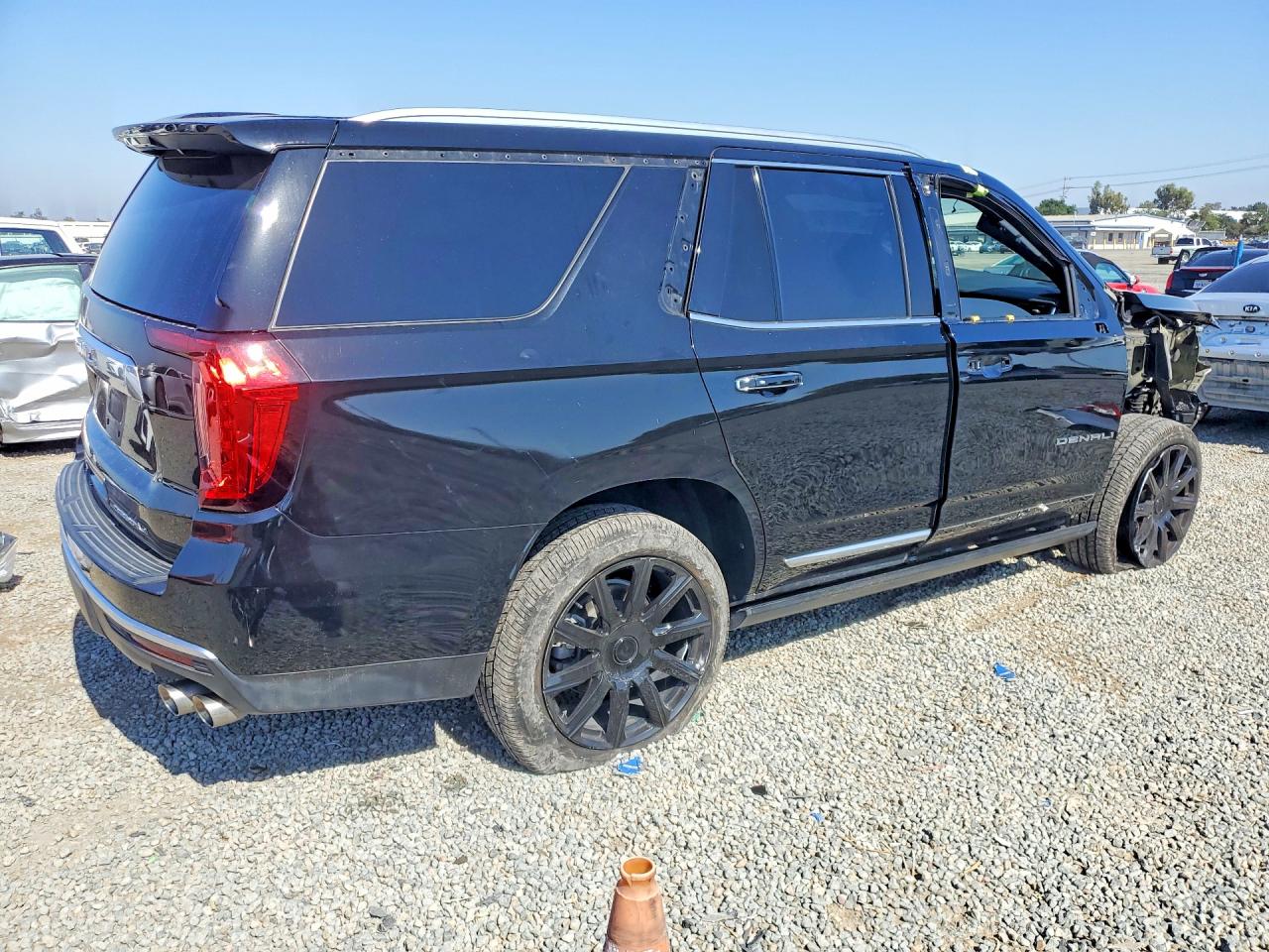 2023 Gmc Yukon Denali Black vin: 1GKS2DKLXPR480561