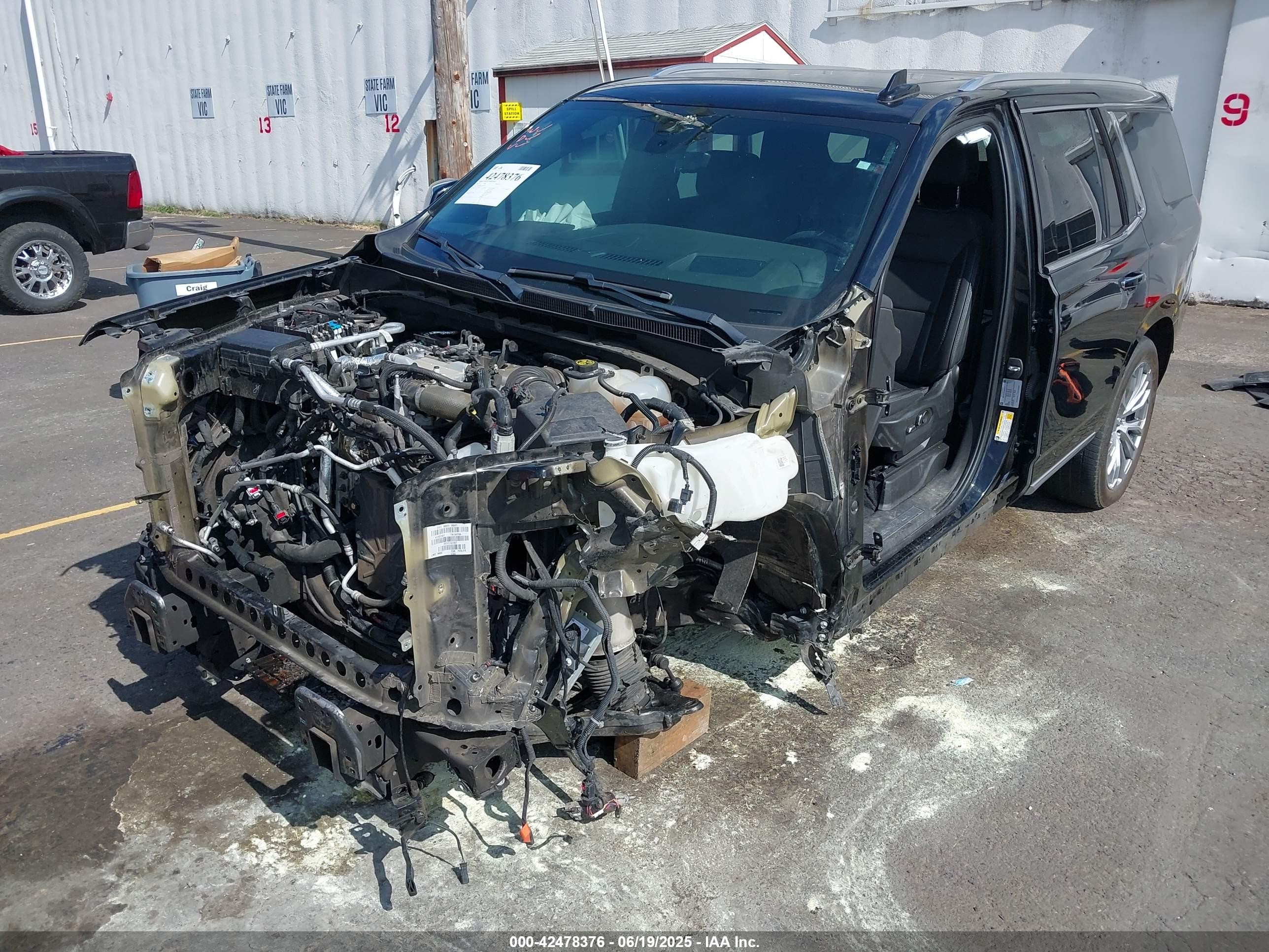 2022 Gmc Yukon 4wd Denali Black vin: 1GKS2DKT9NR212274