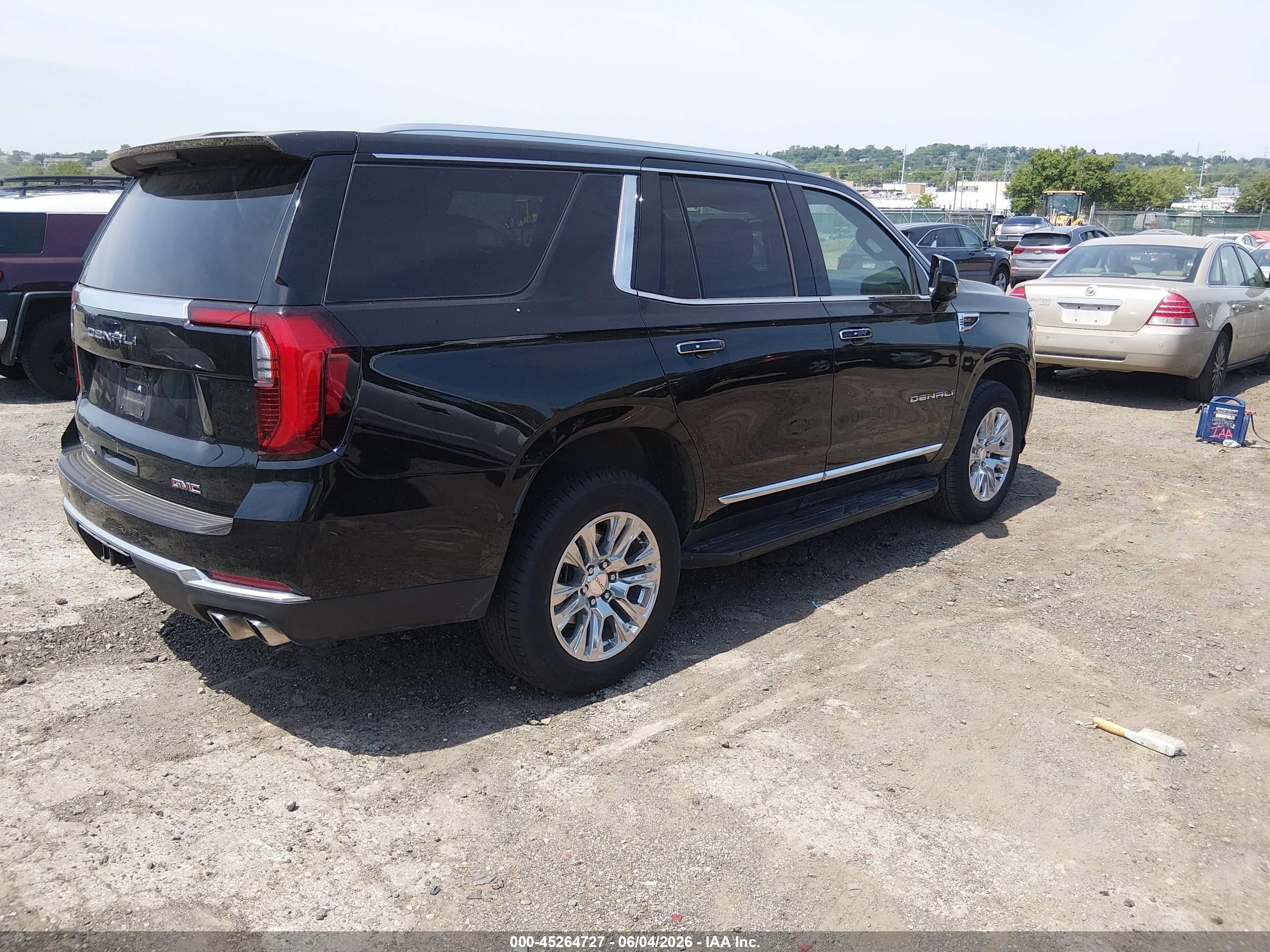 2025 Gmc Yukon 4wd Denali Black vin: 1GKS2DRL5SR245824