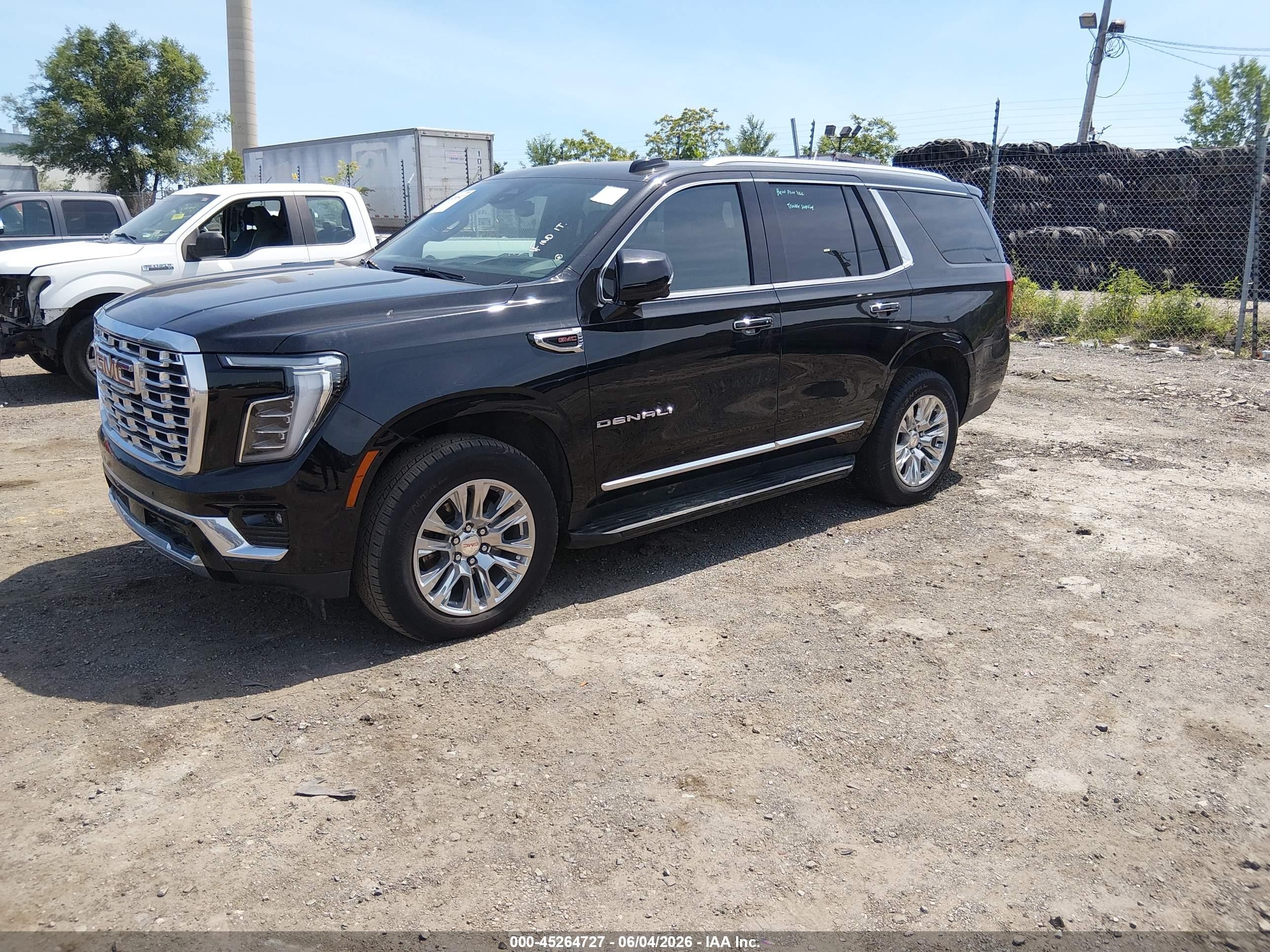 2025 Gmc Yukon 4wd Denali Black vin: 1GKS2DRL5SR245824