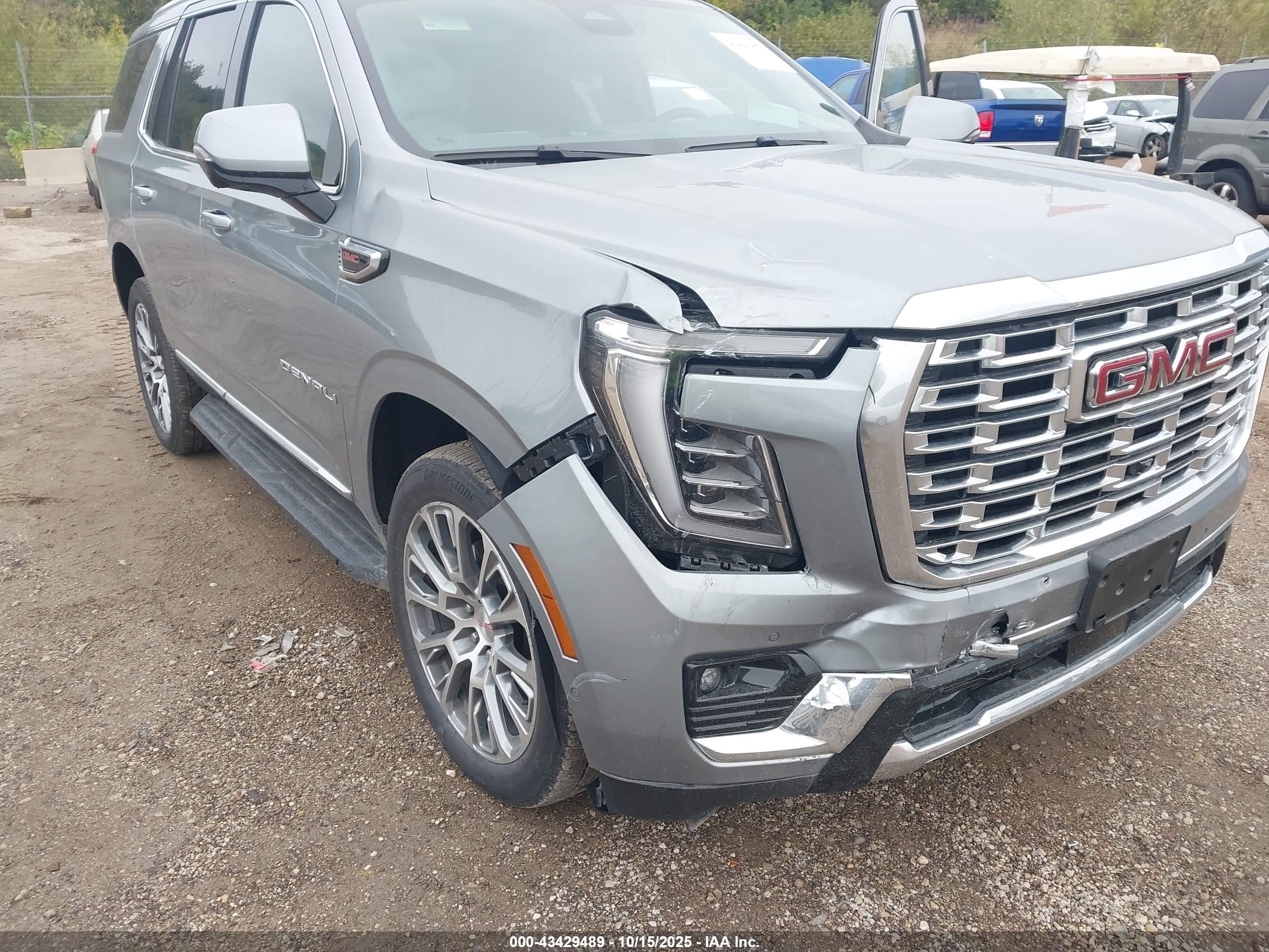 2025 Gmc Yukon 4wd Denali Gray vin: 1GKS2DRL9SR234938