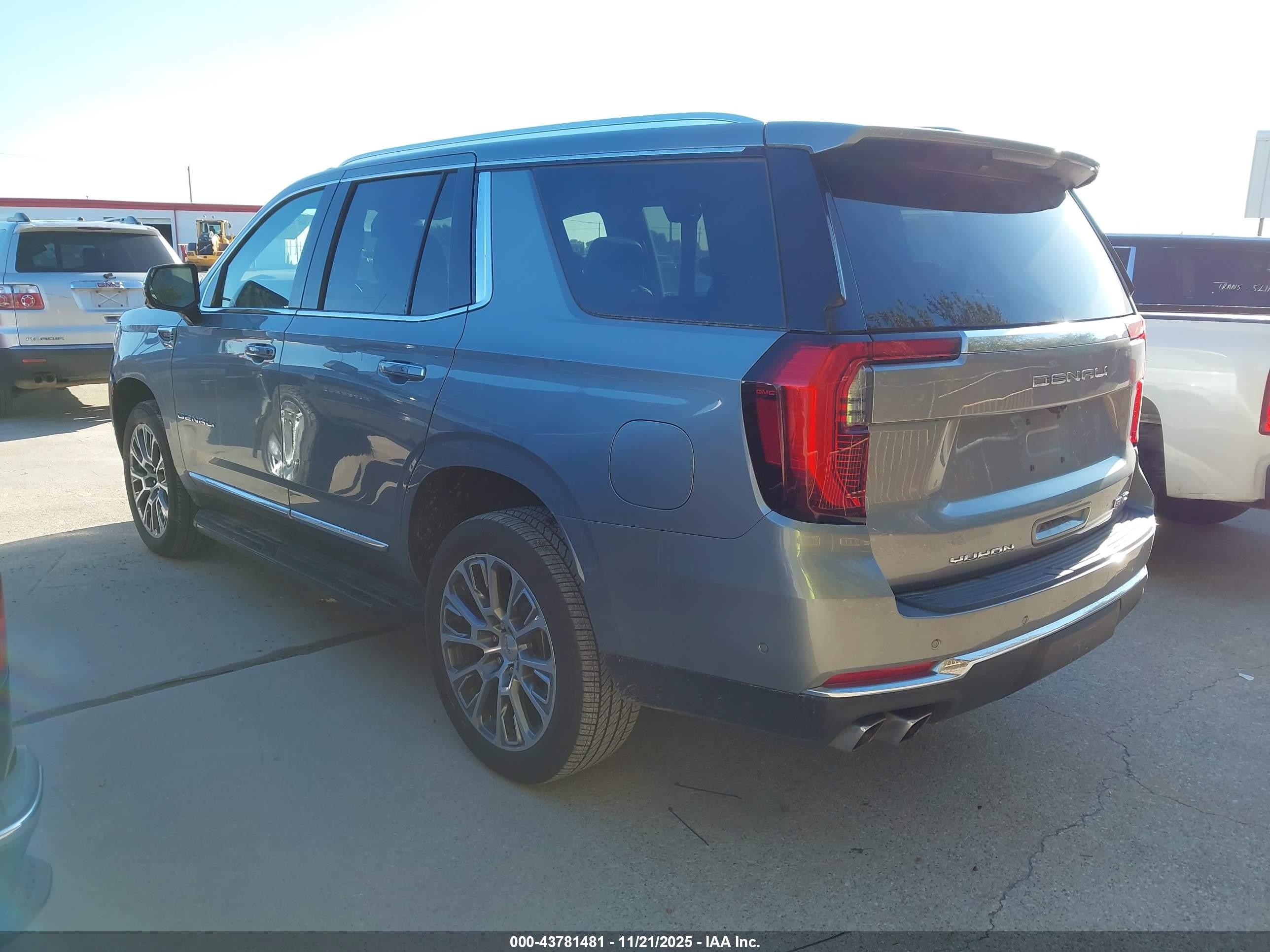 2025 Gmc Yukon 4wd Denali Gray vin: 1GKS2DRL9SR234938