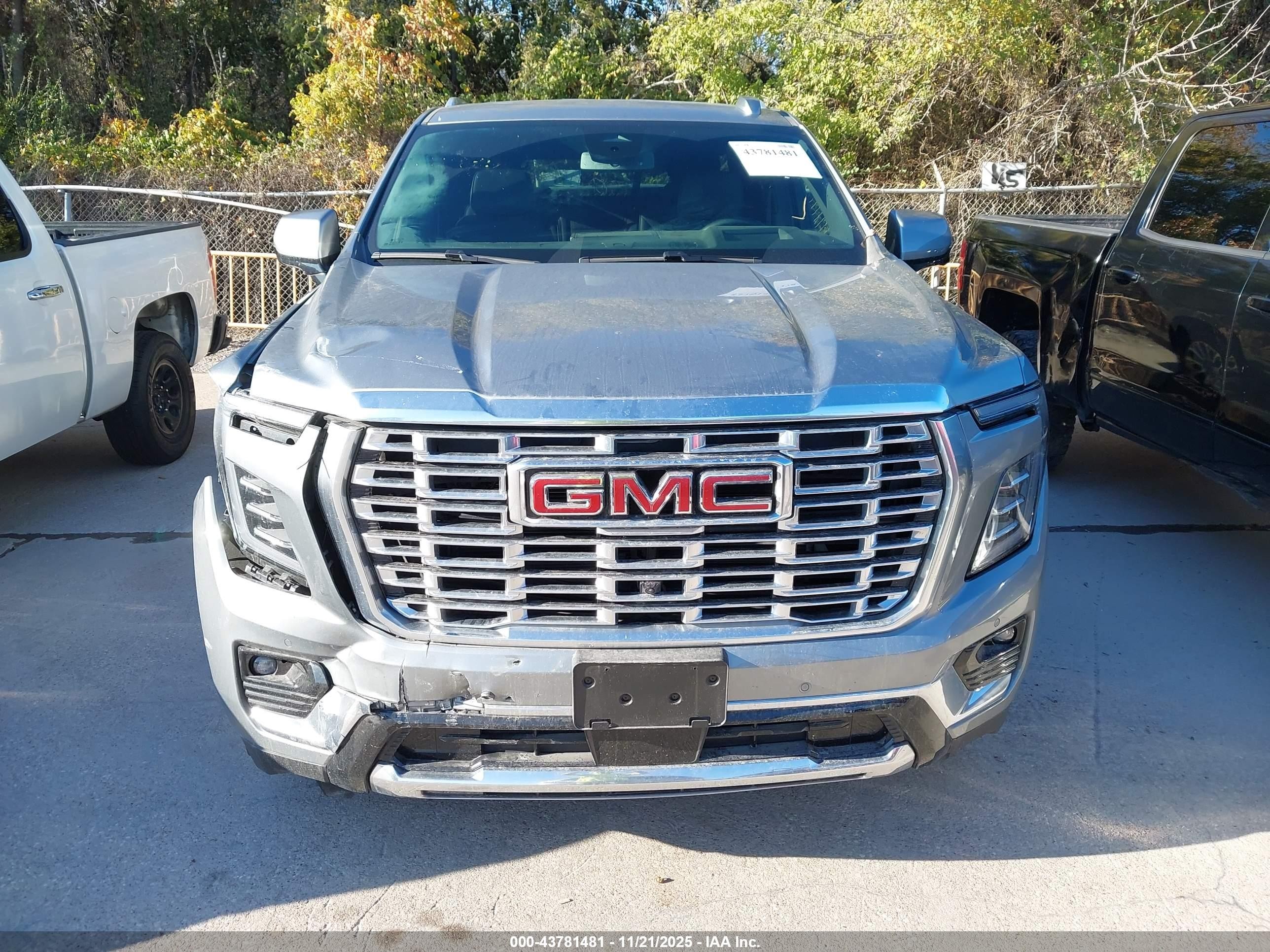2025 Gmc Yukon 4wd Denali Gray vin: 1GKS2DRL9SR234938