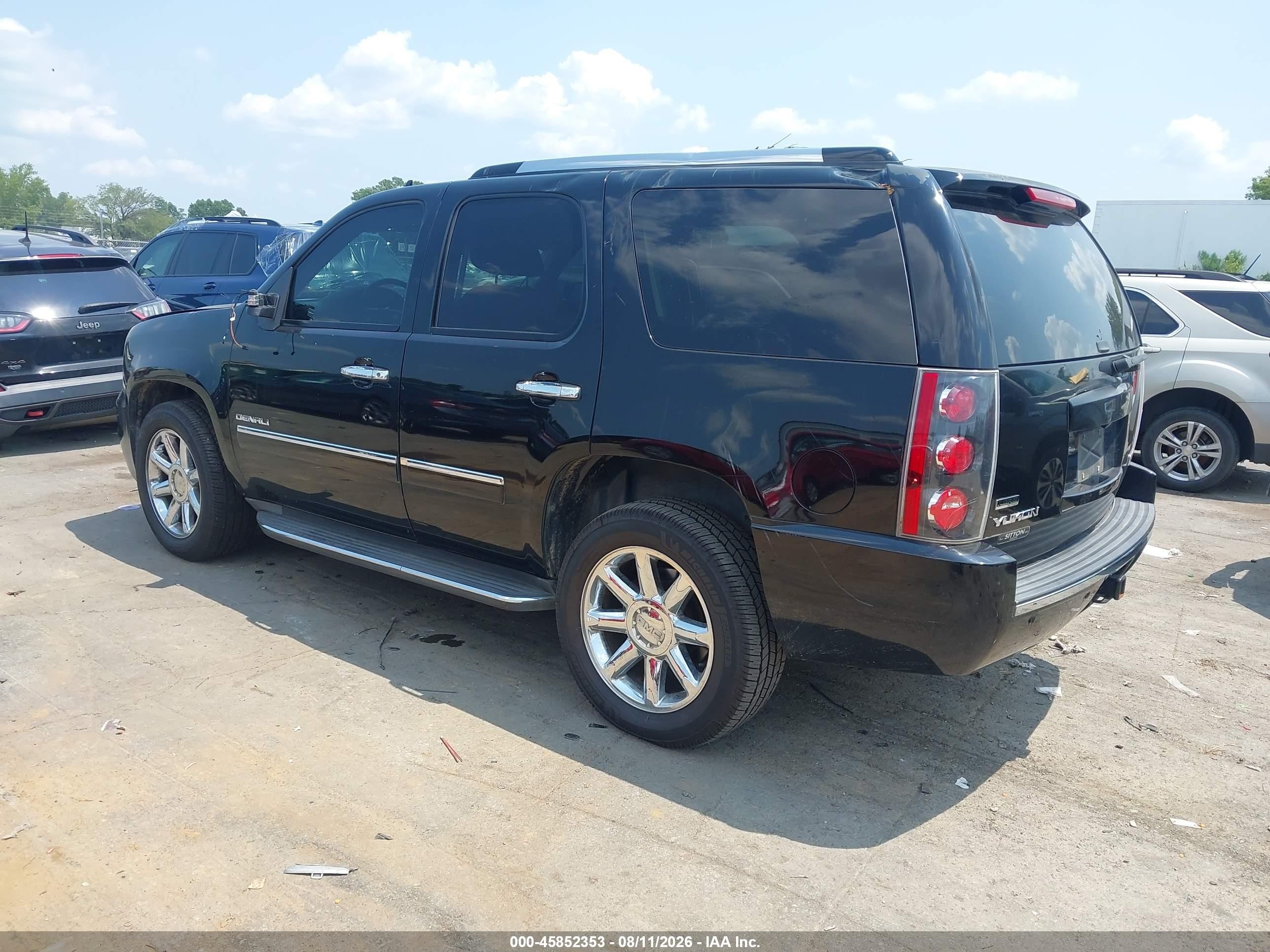 2011 Gmc Yukon Denali Black vin: 1GKS2EEF0BR240858