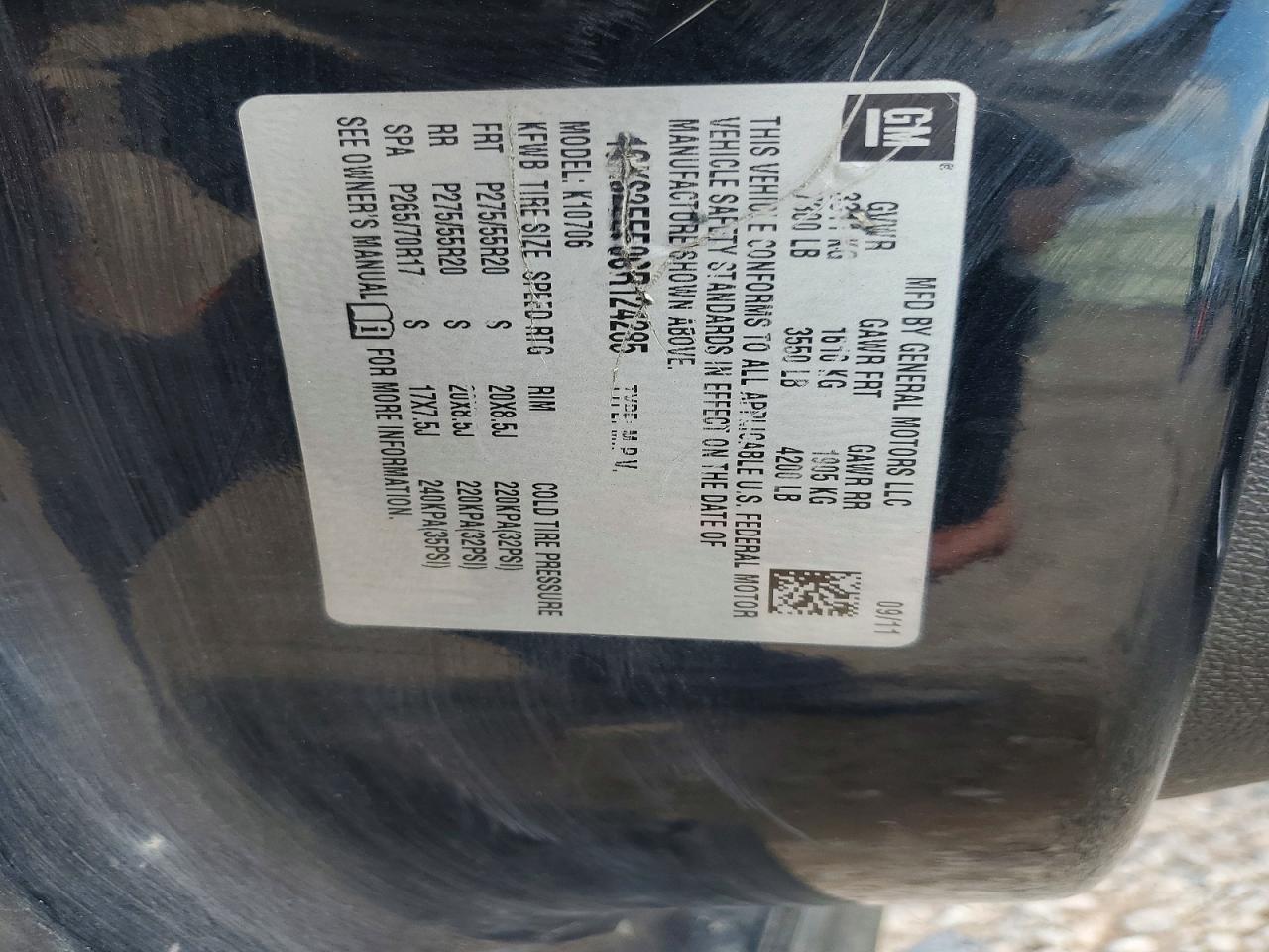 2012 Gmc Yukon Denali Black vin: 1GKS2EEF0CR124285