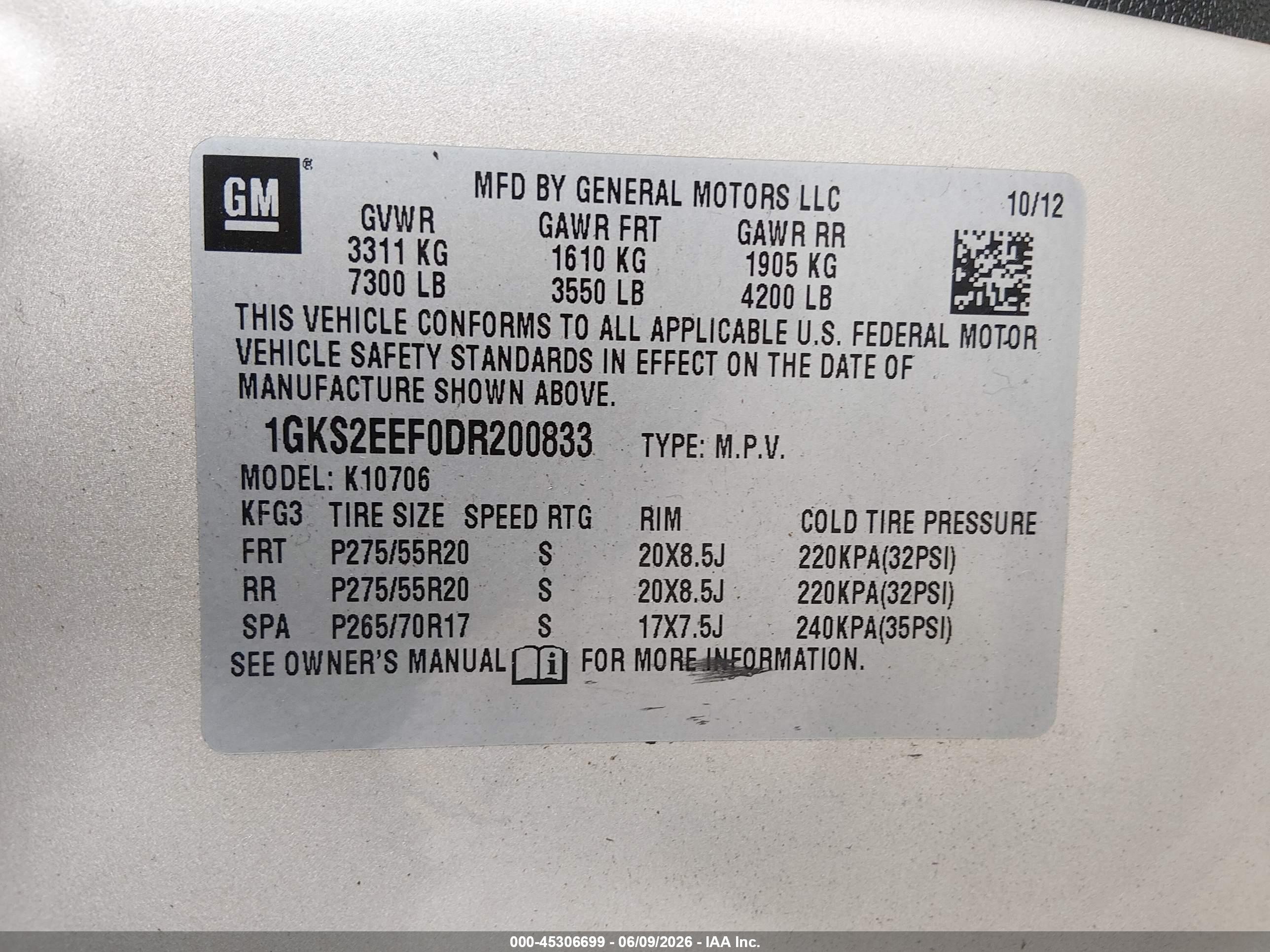 2013 Gmc Yukon Denali Beige vin: 1GKS2EEF0DR200833